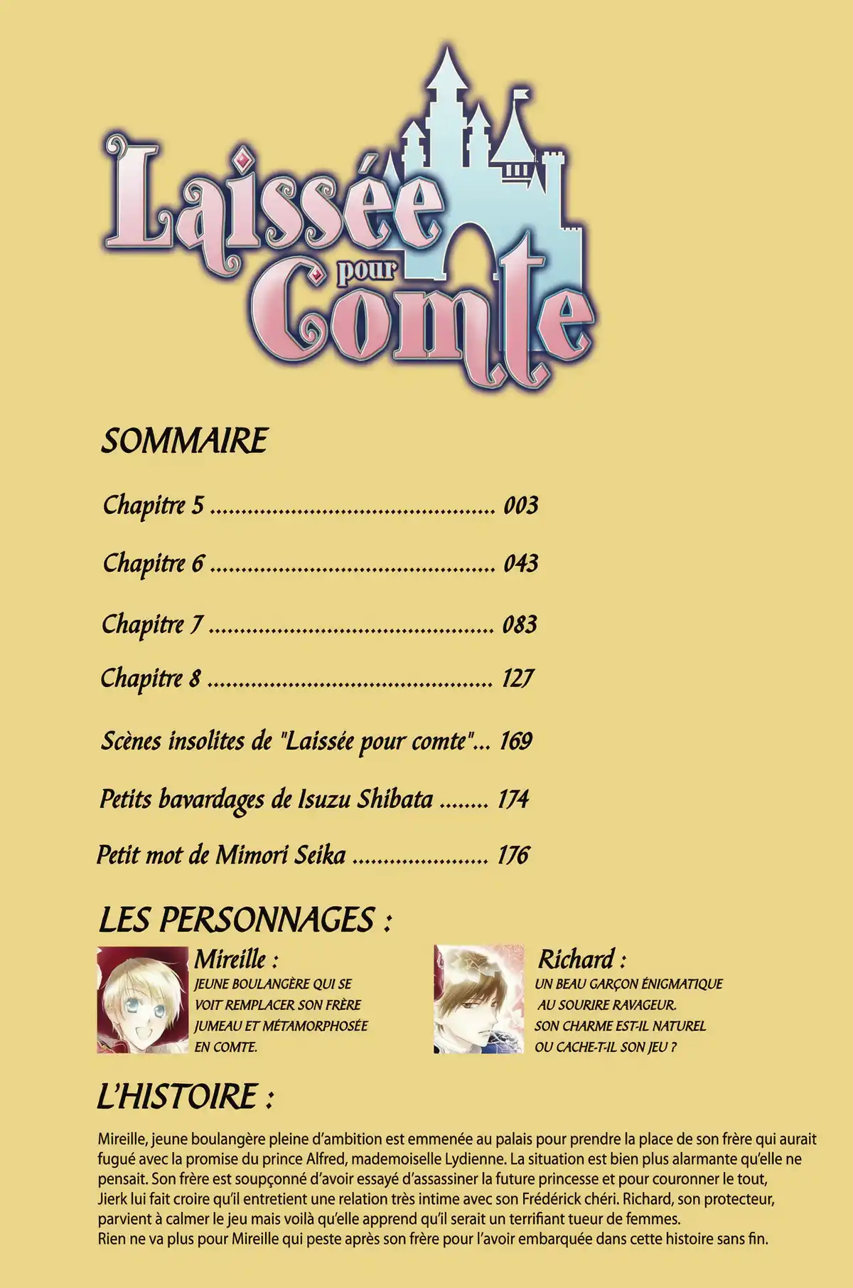 Laissée pour Comte Volume 2 page 3