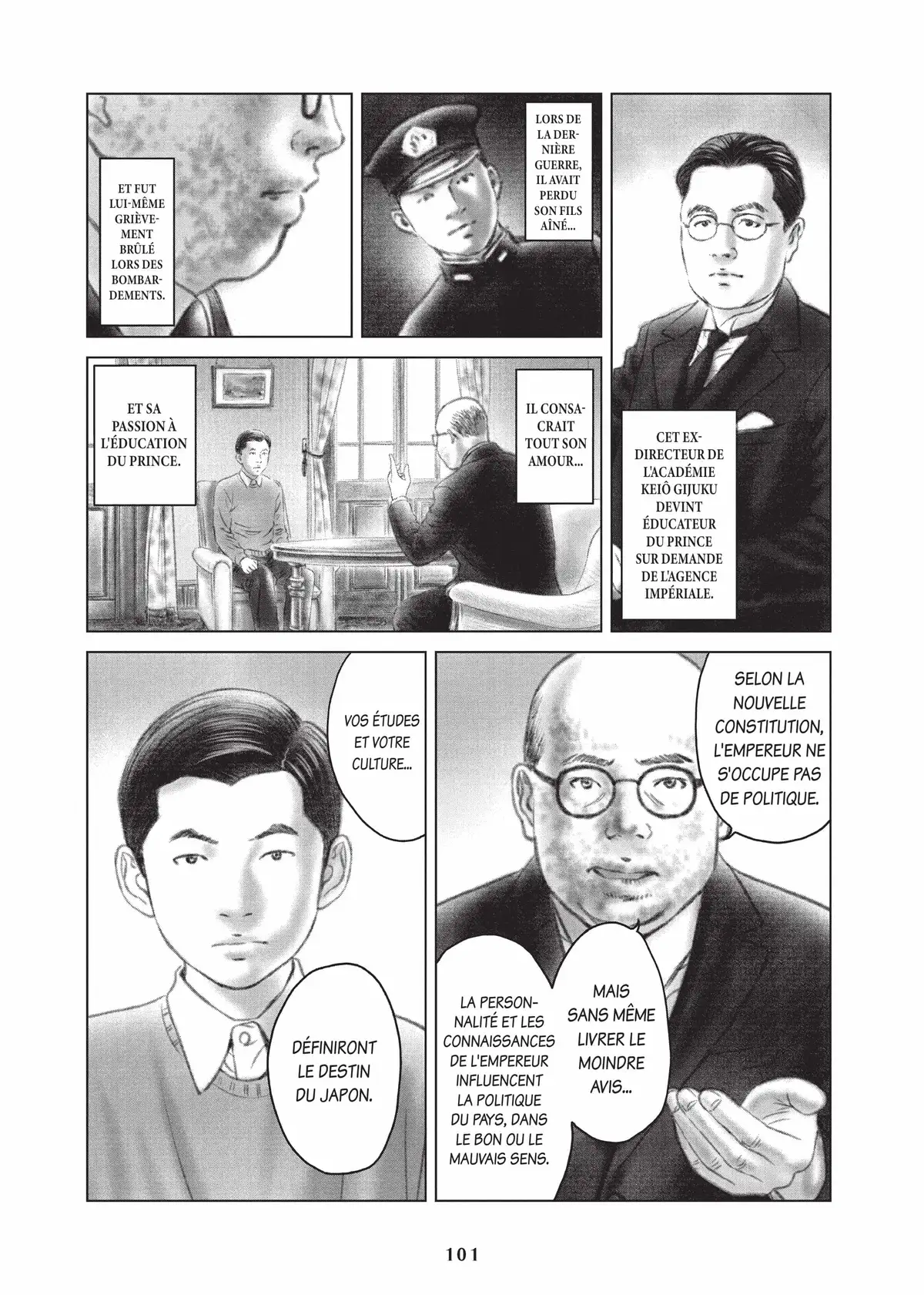L’Histoire de l’empereur Akihito Volume 1 page 102