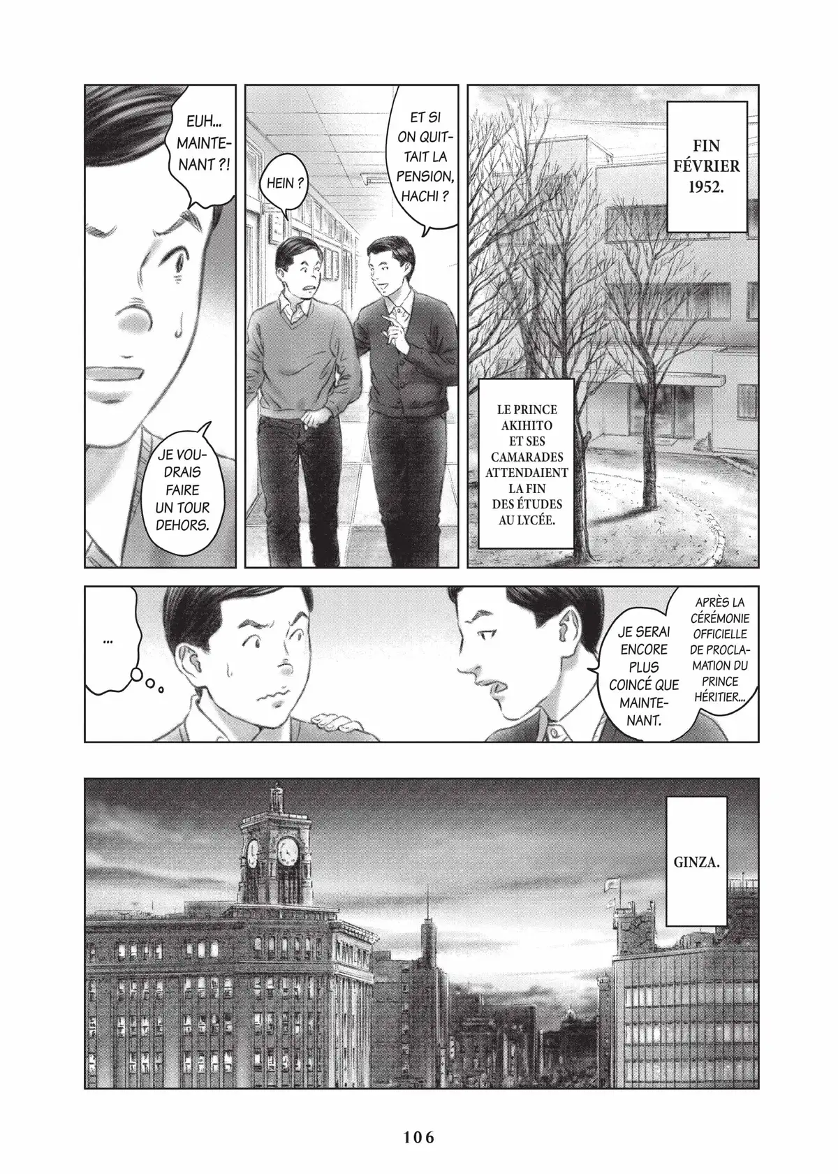 L’Histoire de l’empereur Akihito Volume 1 page 107