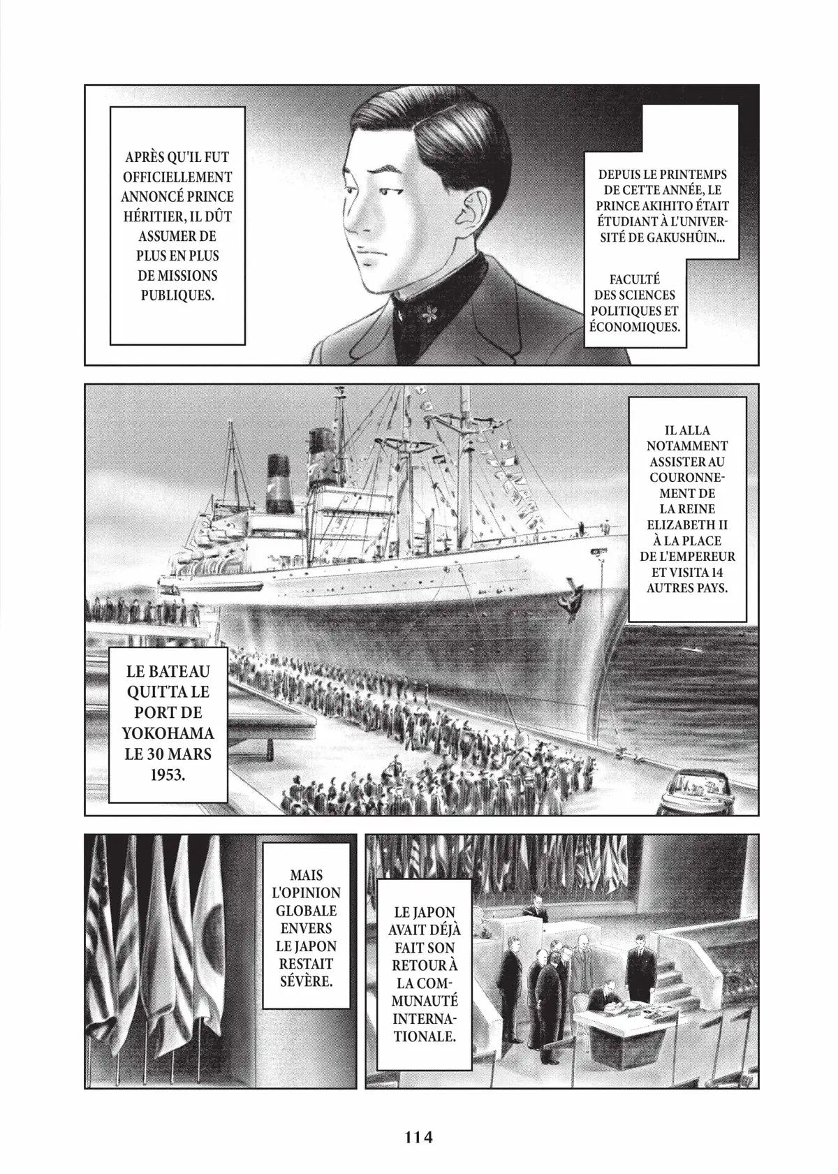 L’Histoire de l’empereur Akihito Volume 1 page 115