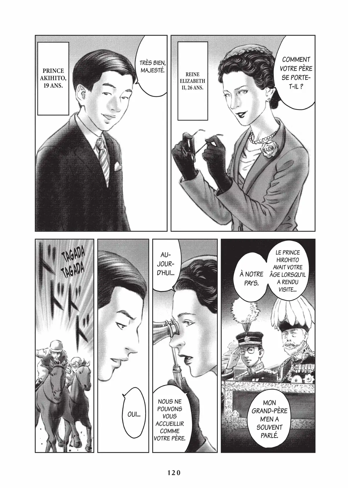 L’Histoire de l’empereur Akihito Volume 1 page 121