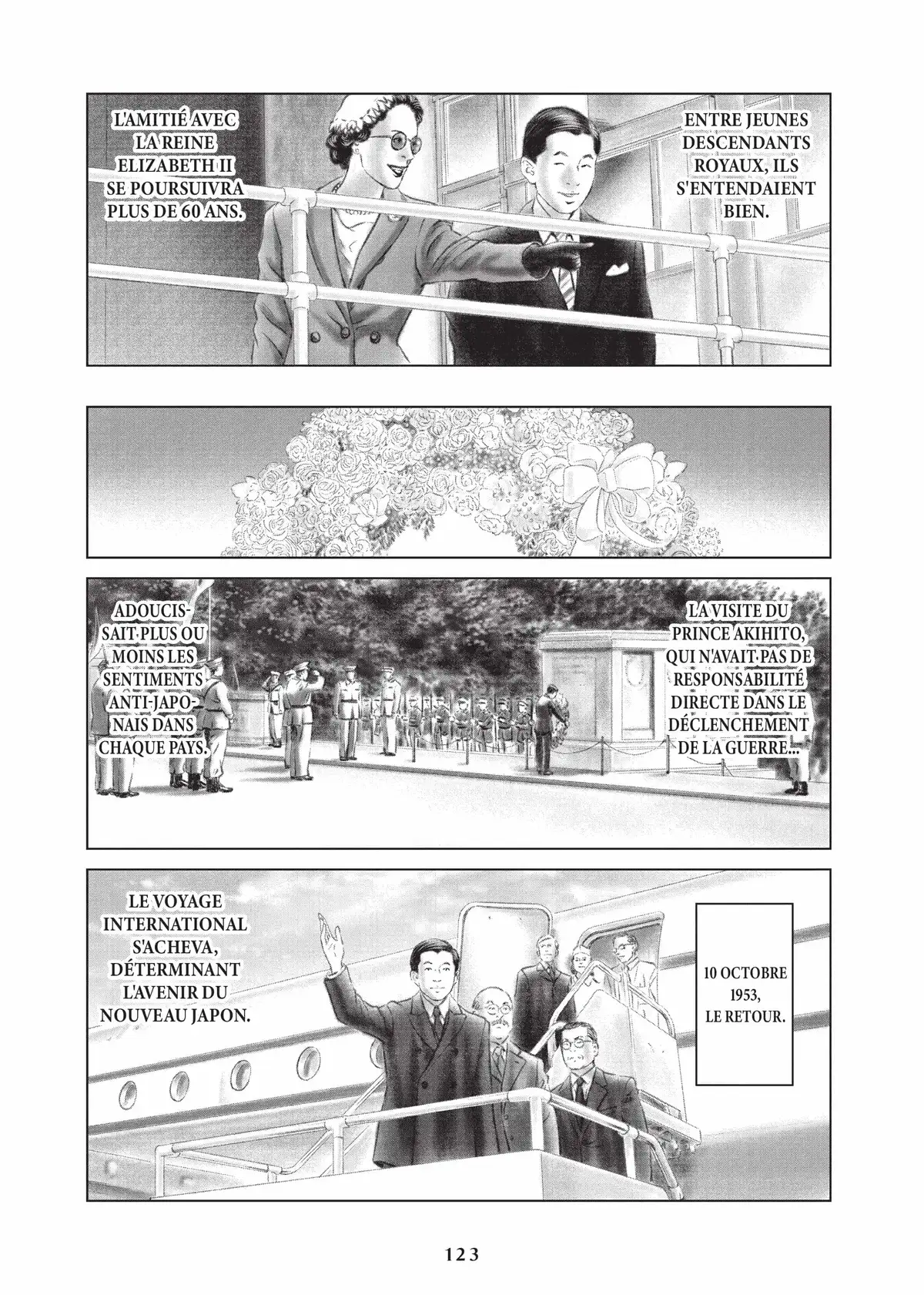 L’Histoire de l’empereur Akihito Volume 1 page 124