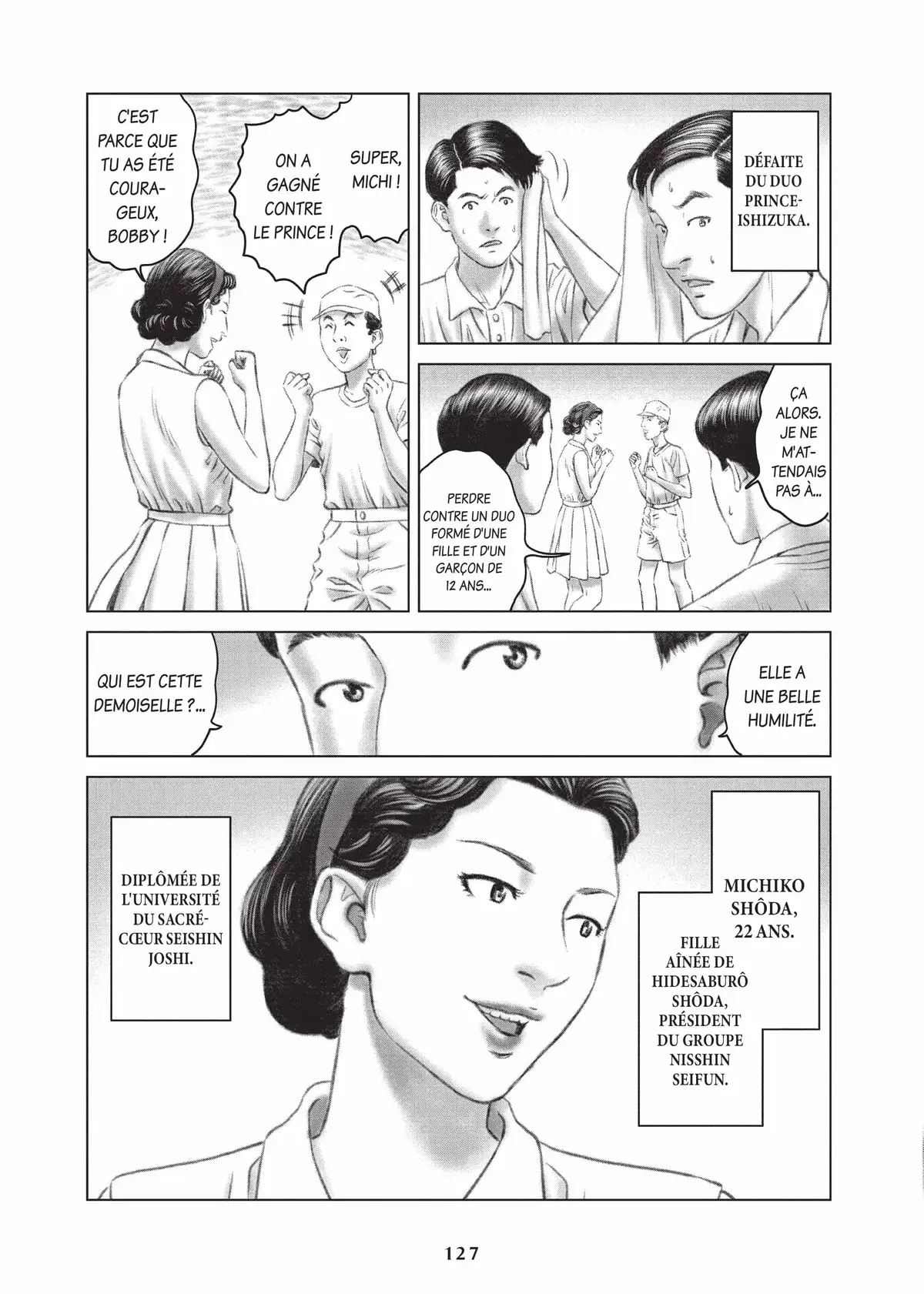 L’Histoire de l’empereur Akihito Volume 1 page 128