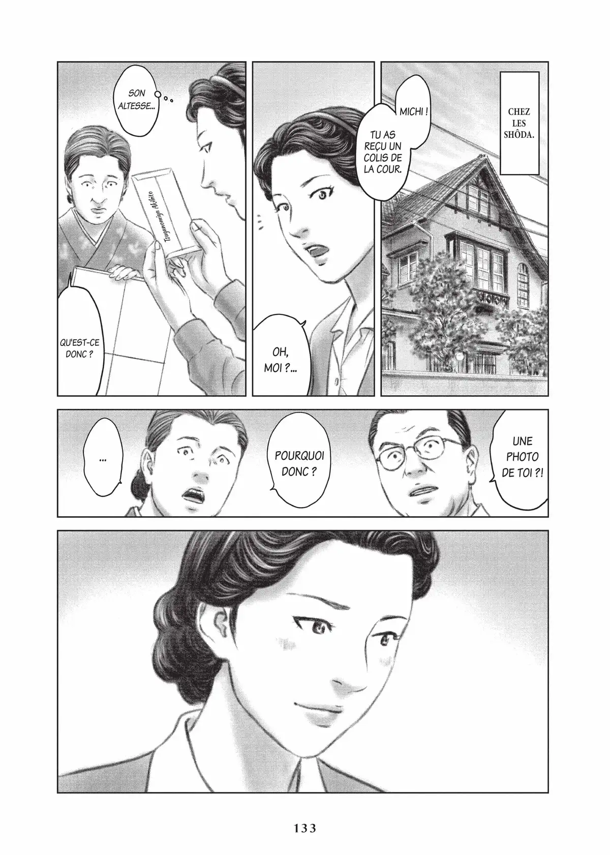 L’Histoire de l’empereur Akihito Volume 1 page 134