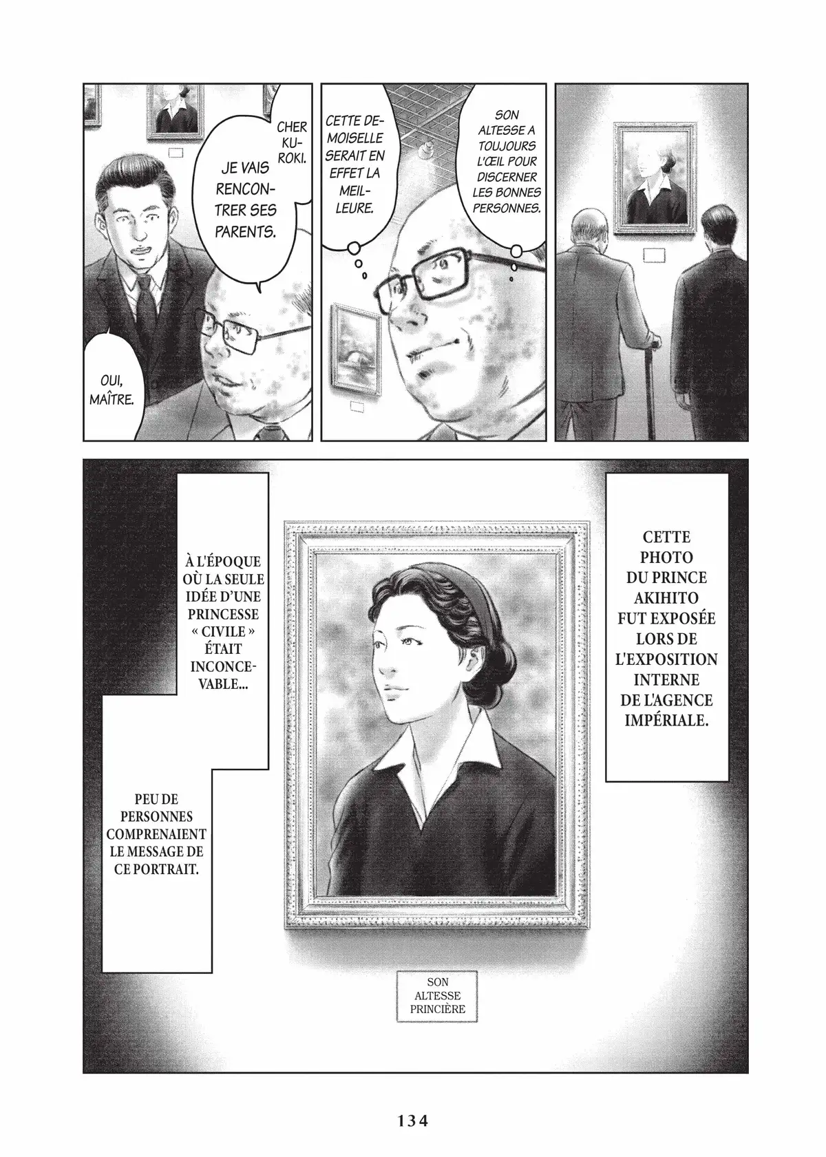 L’Histoire de l’empereur Akihito Volume 1 page 135