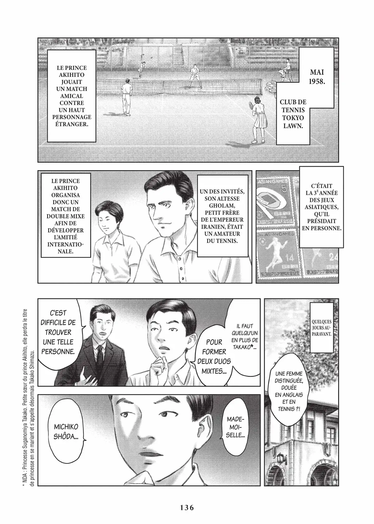 L’Histoire de l’empereur Akihito Volume 1 page 137