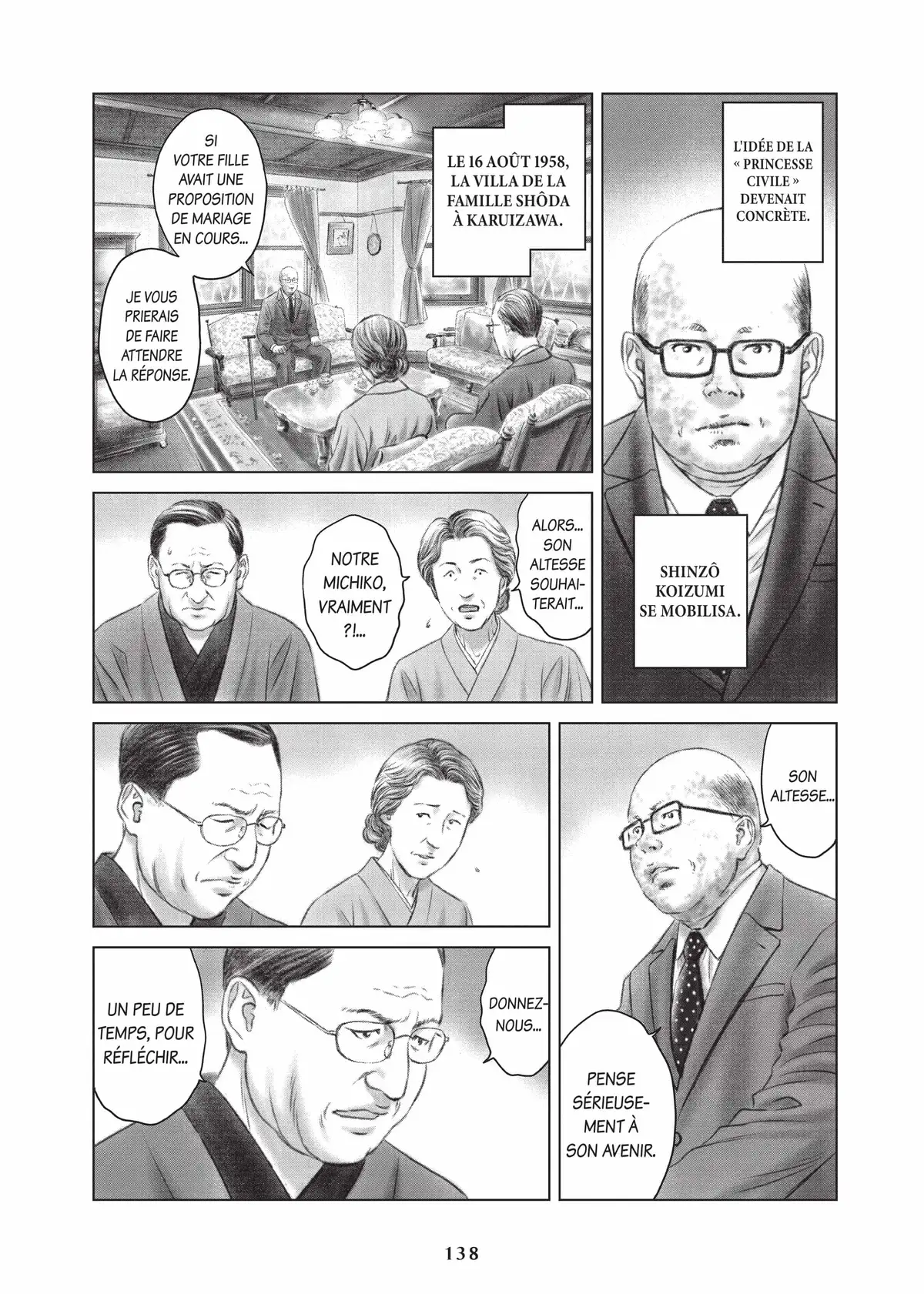 L’Histoire de l’empereur Akihito Volume 1 page 139