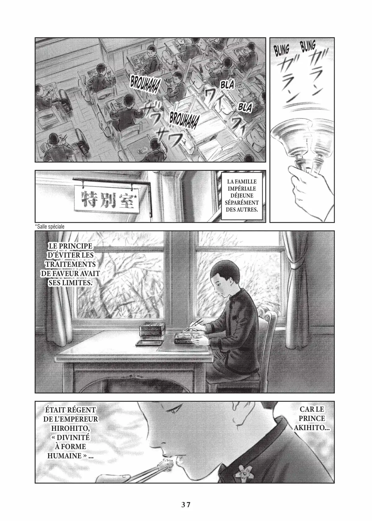 L’Histoire de l’empereur Akihito Volume 1 page 38