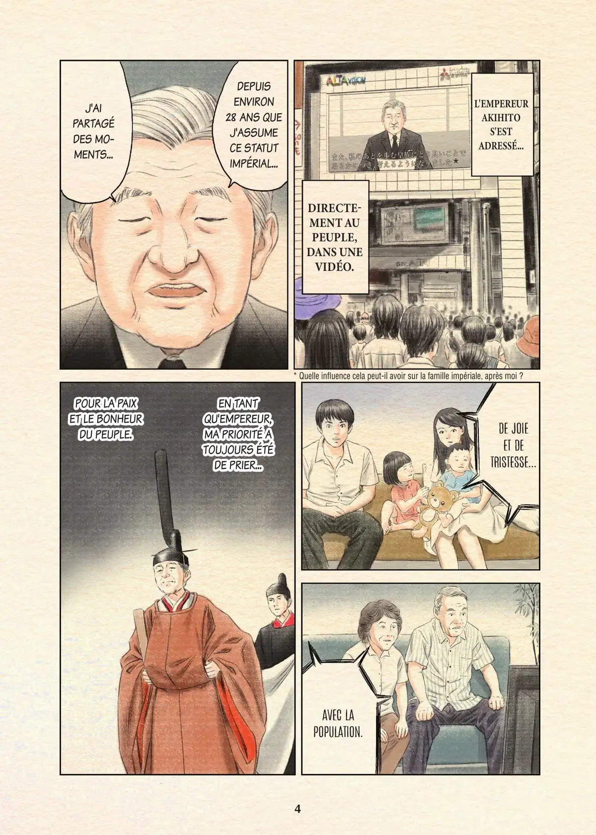 L’Histoire de l’empereur Akihito Volume 1 page 5