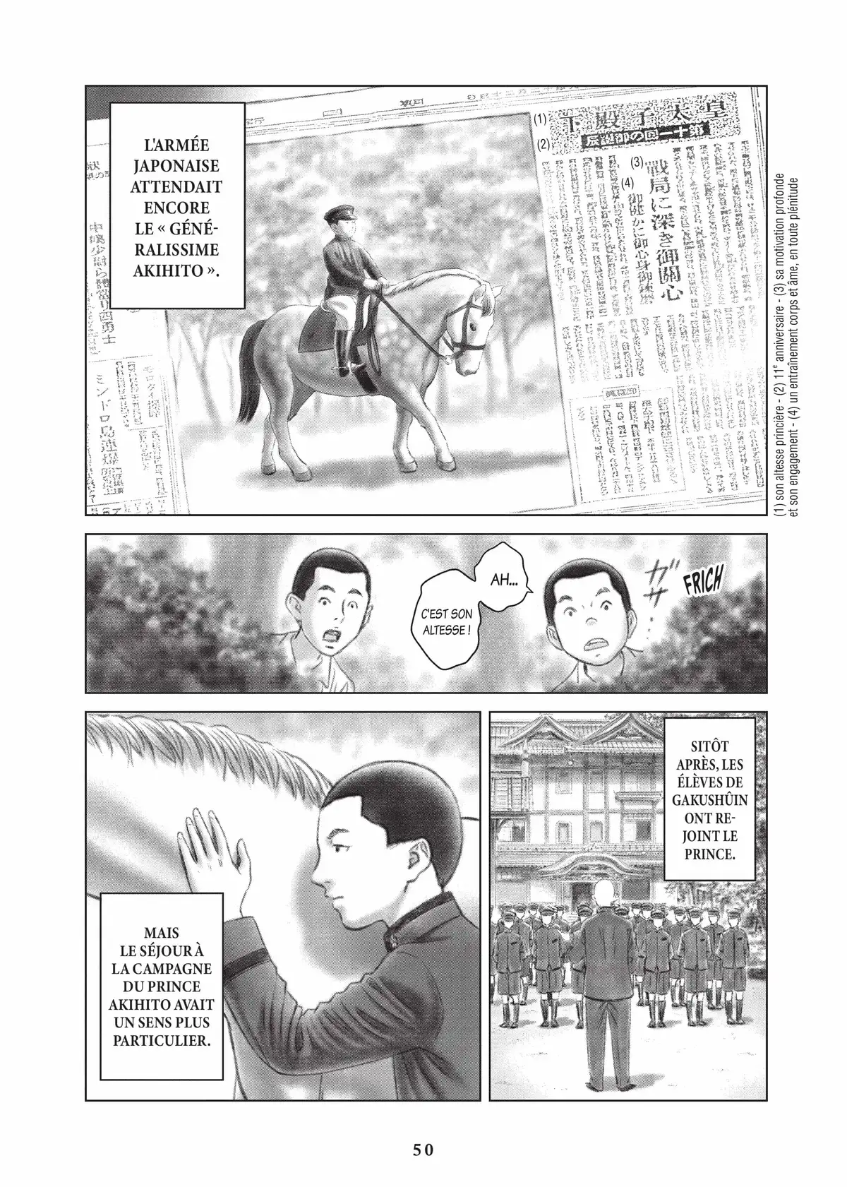 L’Histoire de l’empereur Akihito Volume 1 page 51