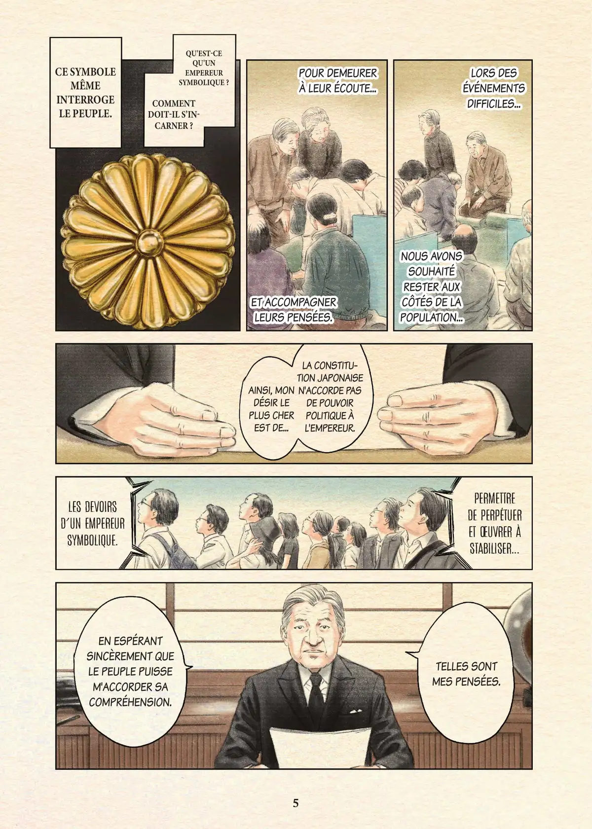 L’Histoire de l’empereur Akihito Volume 1 page 6