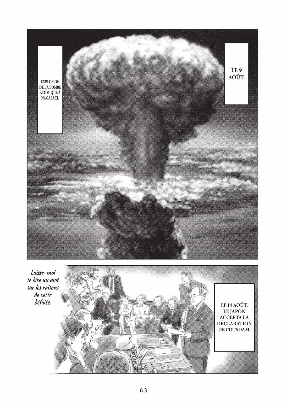 L’Histoire de l’empereur Akihito Volume 1 page 64