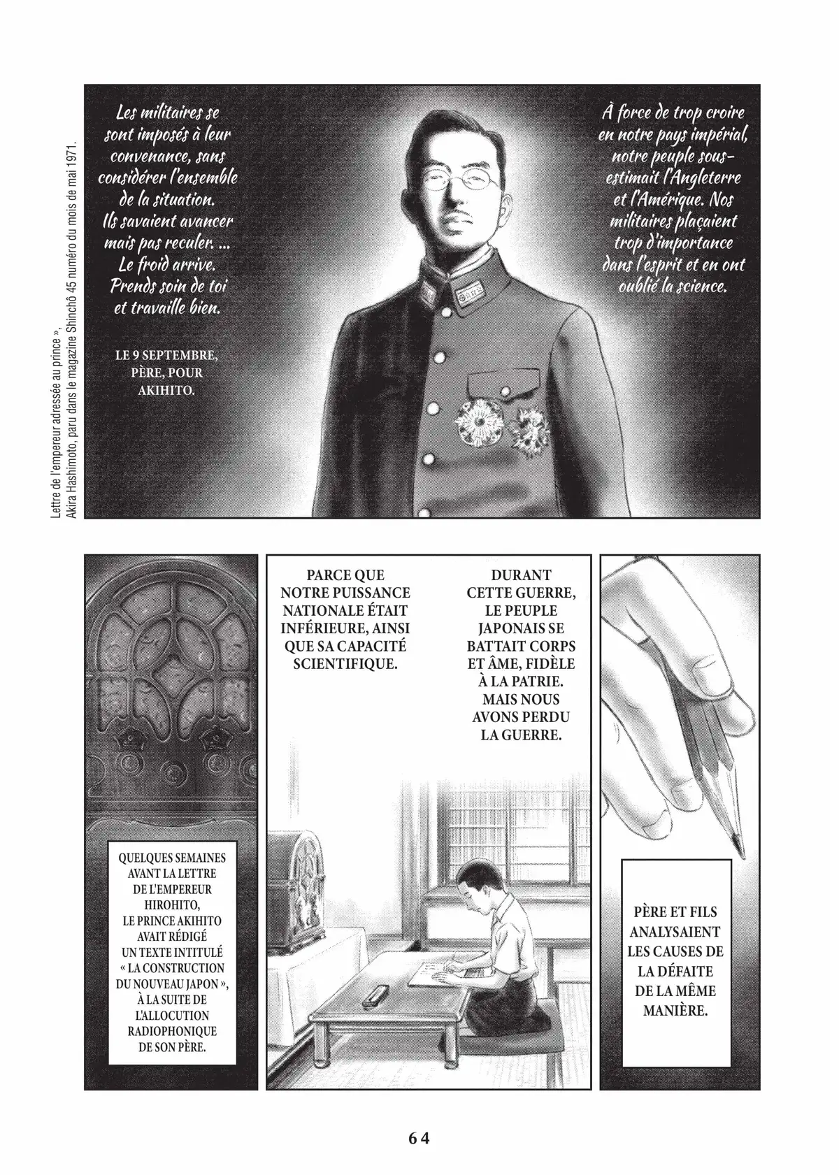 L’Histoire de l’empereur Akihito Volume 1 page 65