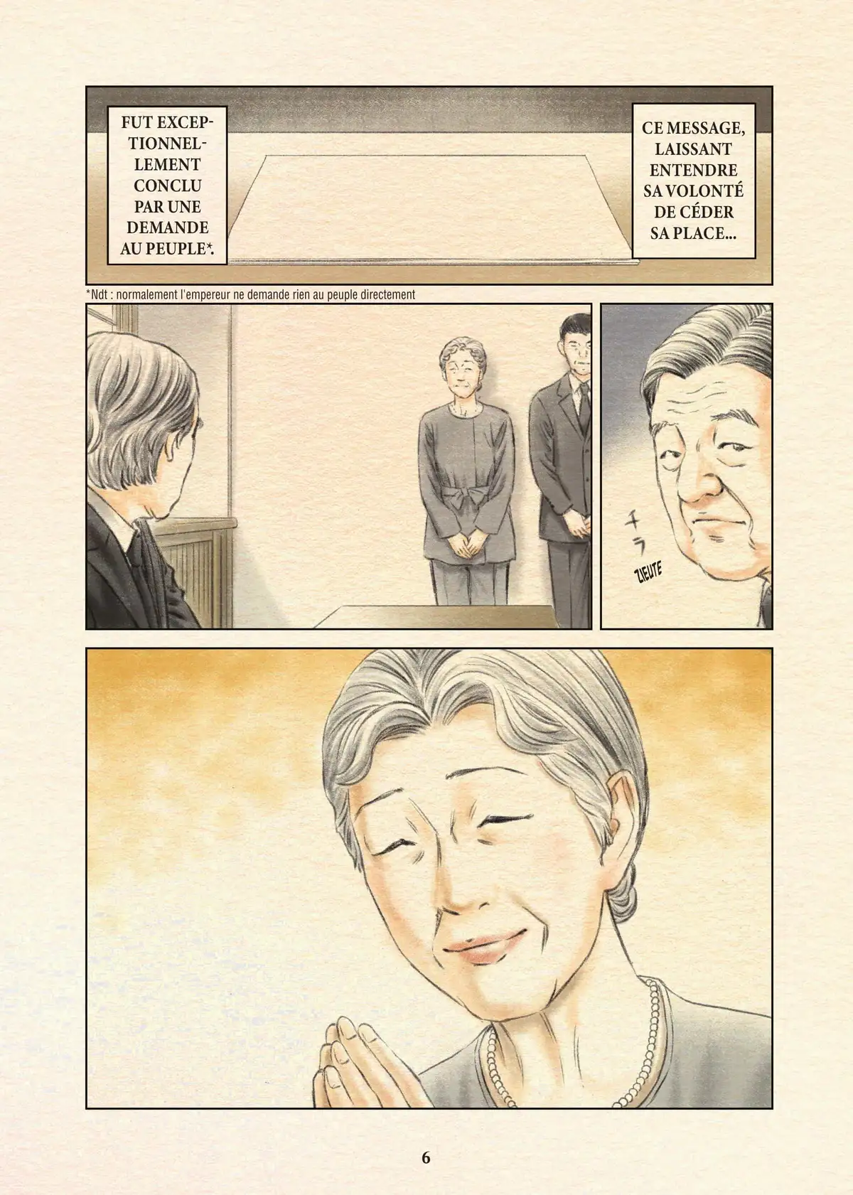 L’Histoire de l’empereur Akihito Volume 1 page 7