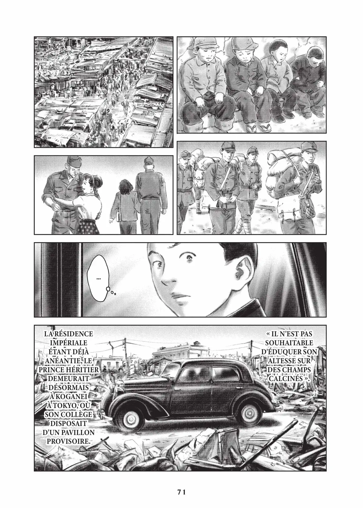 L’Histoire de l’empereur Akihito Volume 1 page 72