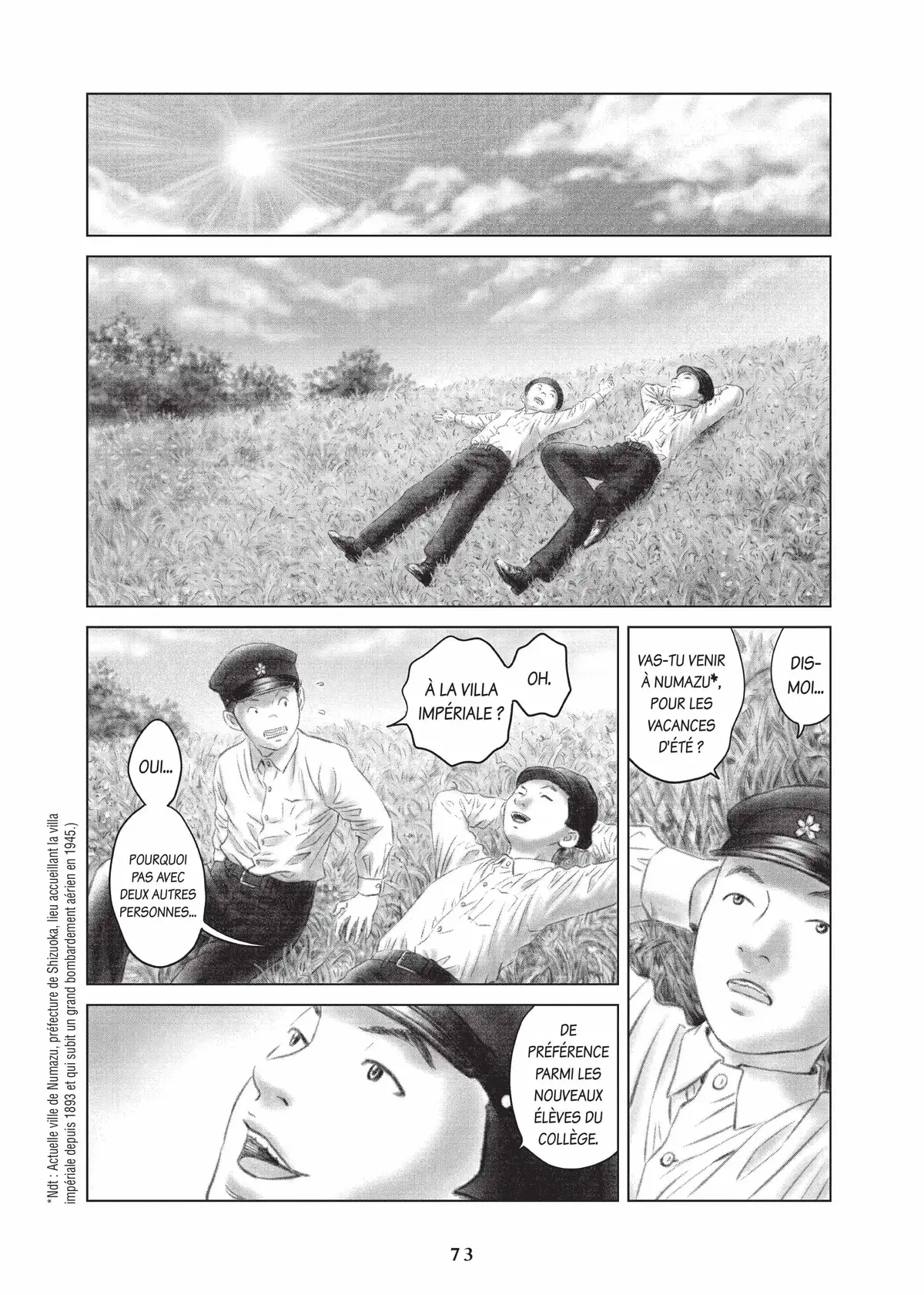 L’Histoire de l’empereur Akihito Volume 1 page 74