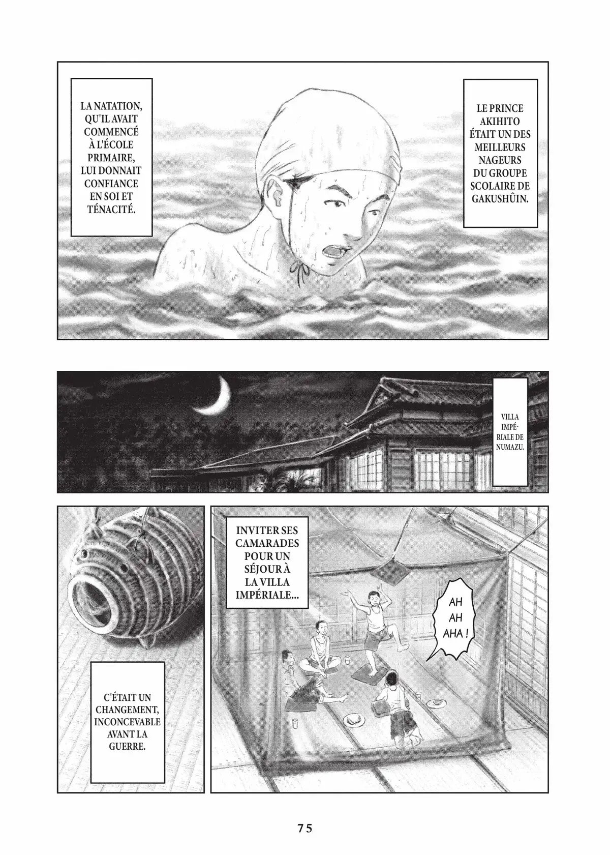L’Histoire de l’empereur Akihito Volume 1 page 76