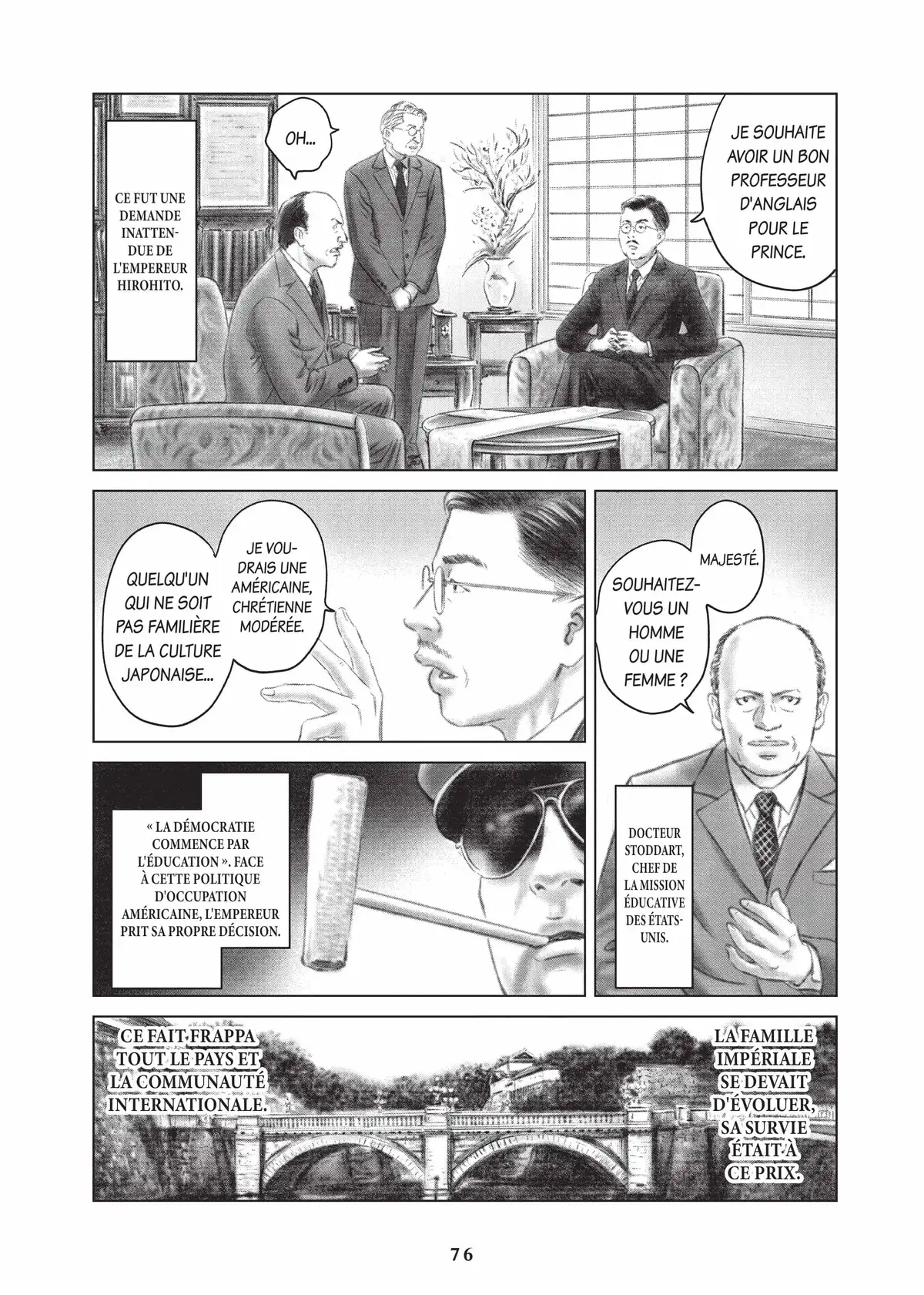 L’Histoire de l’empereur Akihito Volume 1 page 77