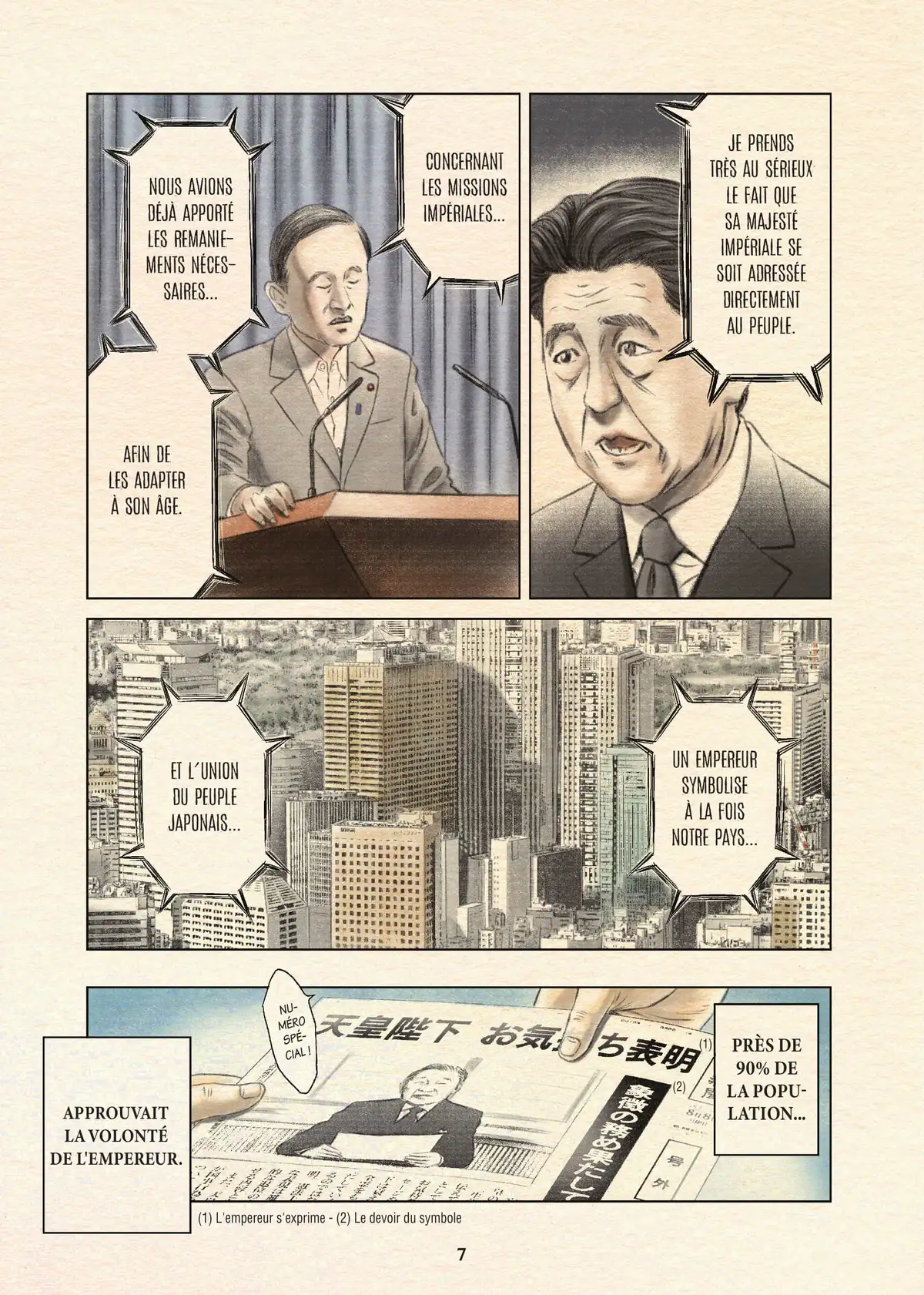 L’Histoire de l’empereur Akihito Volume 1 page 8