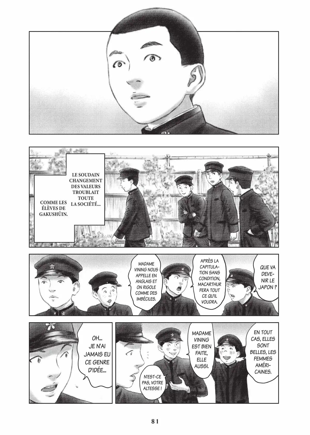 L’Histoire de l’empereur Akihito Volume 1 page 82