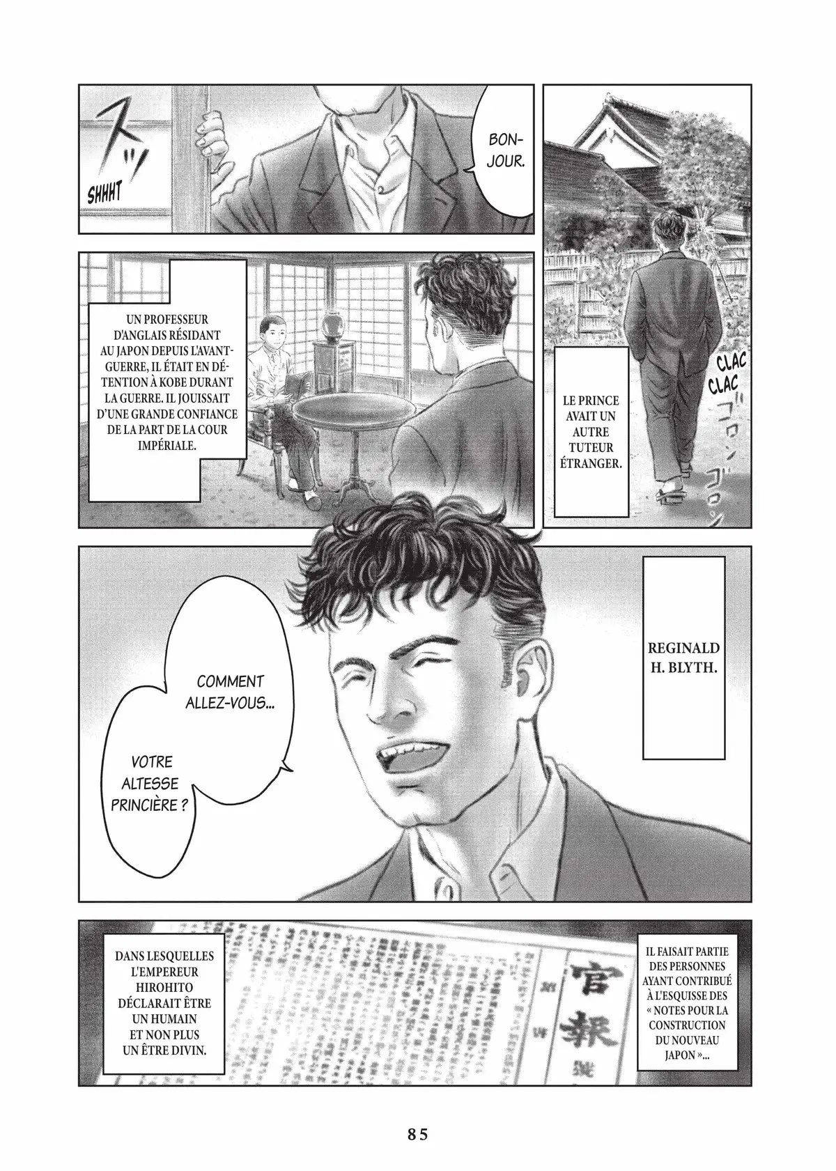 L’Histoire de l’empereur Akihito Volume 1 page 86