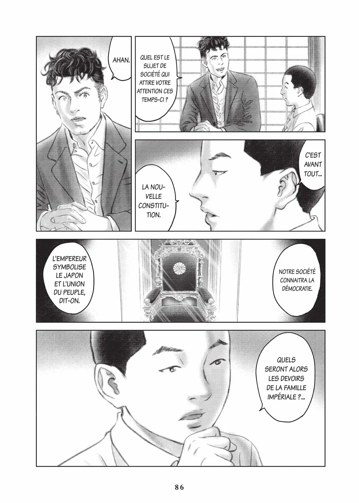 L’Histoire de l’empereur Akihito Volume 1 page 87