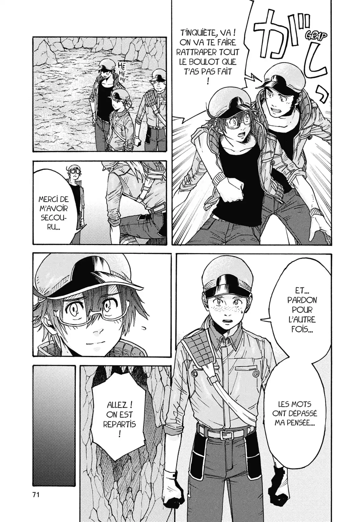 Les Brigades Immunitaires – BLACK Volume 4 page 69