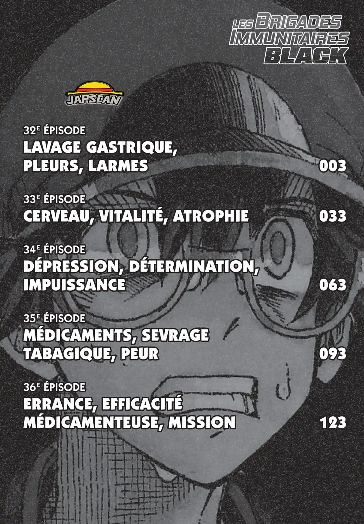 Les Brigades Immunitaires – BLACK Volume 6 page 3