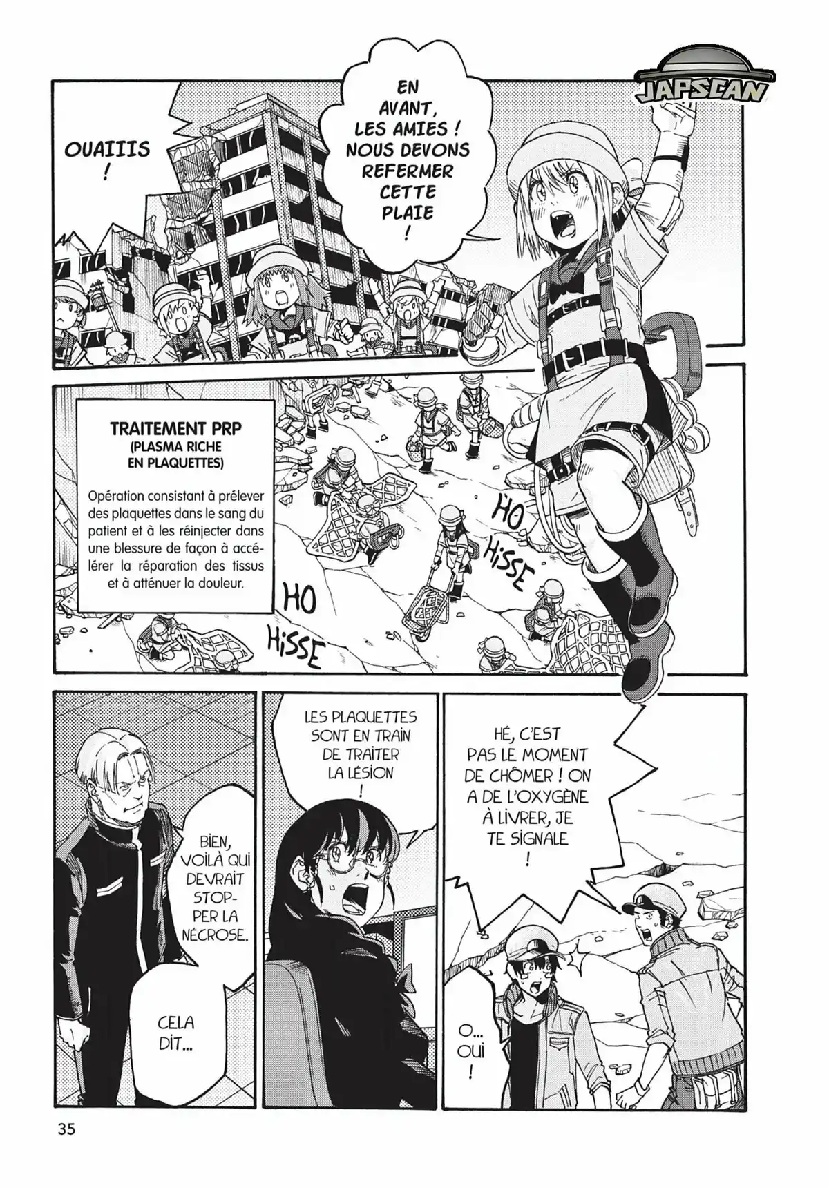 Les Brigades Immunitaires – BLACK Volume 5 page 36