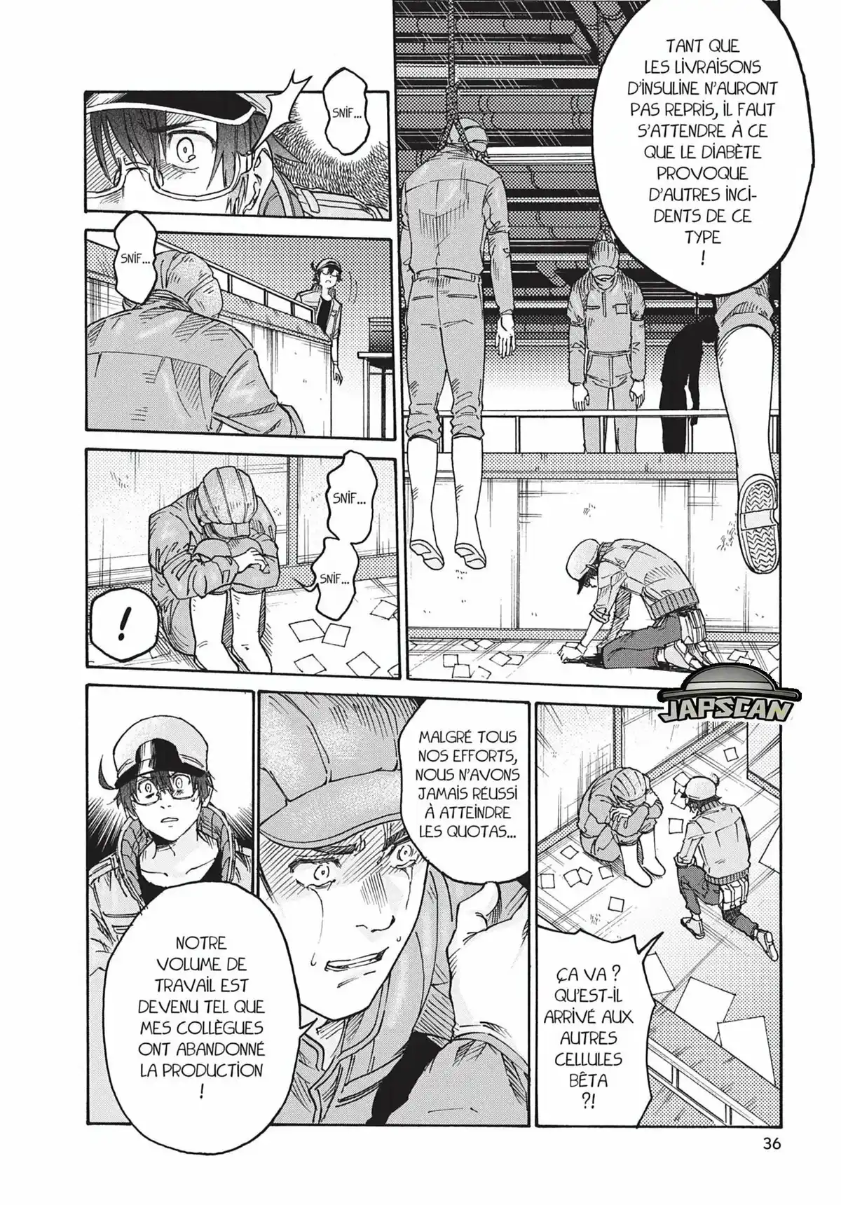 Les Brigades Immunitaires – BLACK Volume 5 page 37