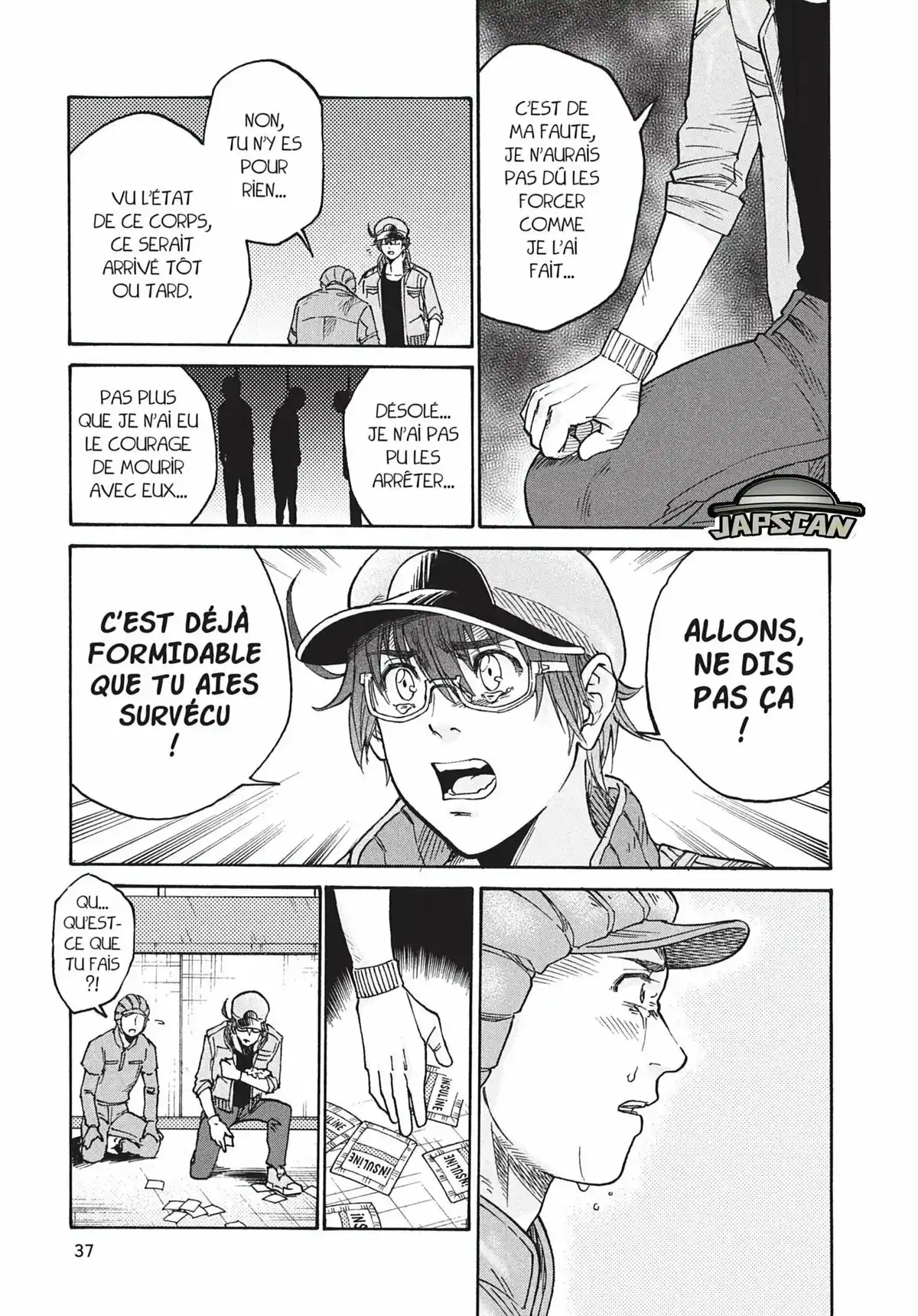 Les Brigades Immunitaires – BLACK Volume 5 page 38