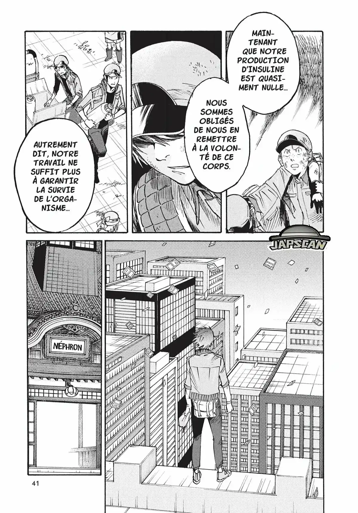 Les Brigades Immunitaires – BLACK Volume 5 page 42