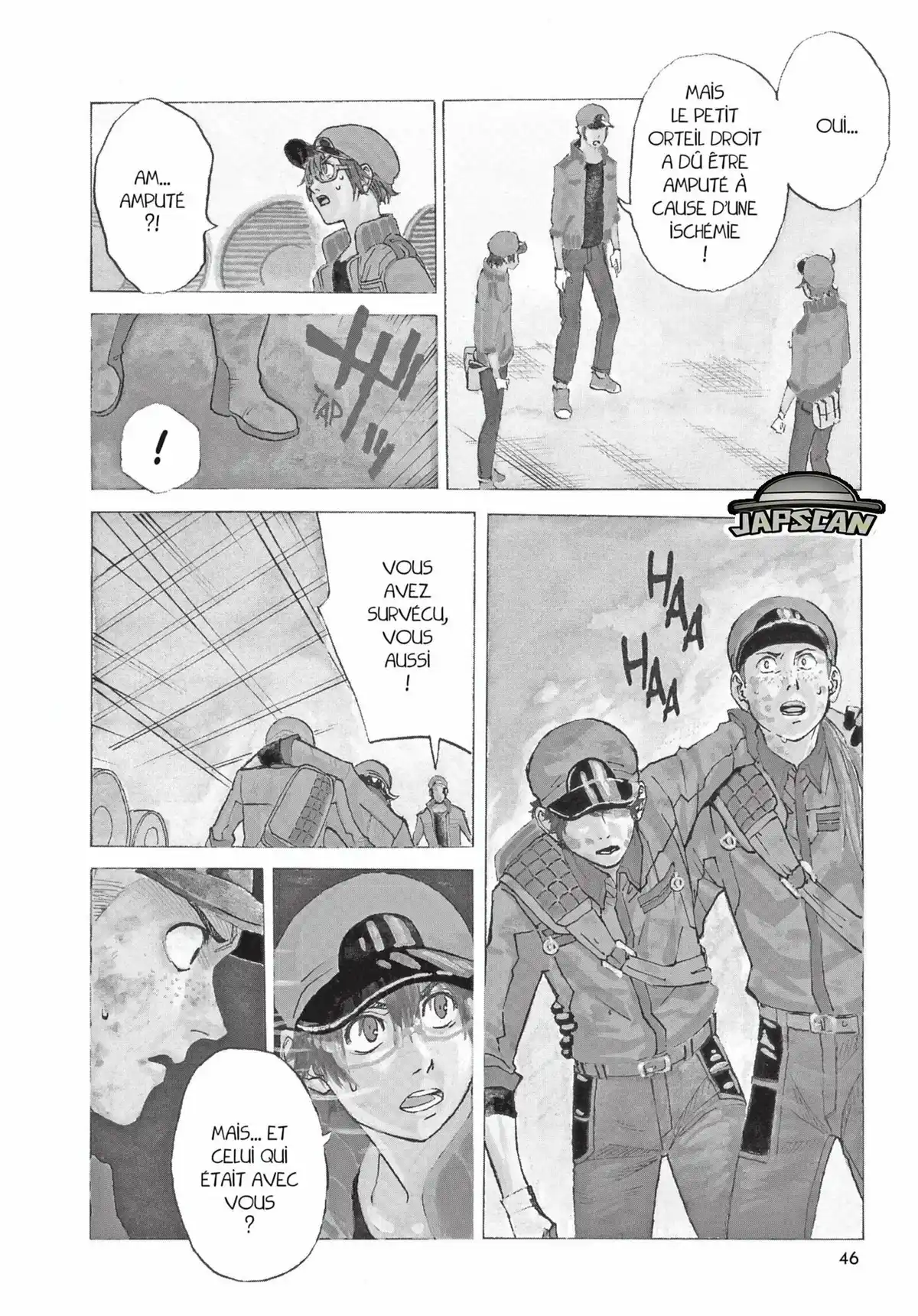 Les Brigades Immunitaires – BLACK Volume 5 page 47