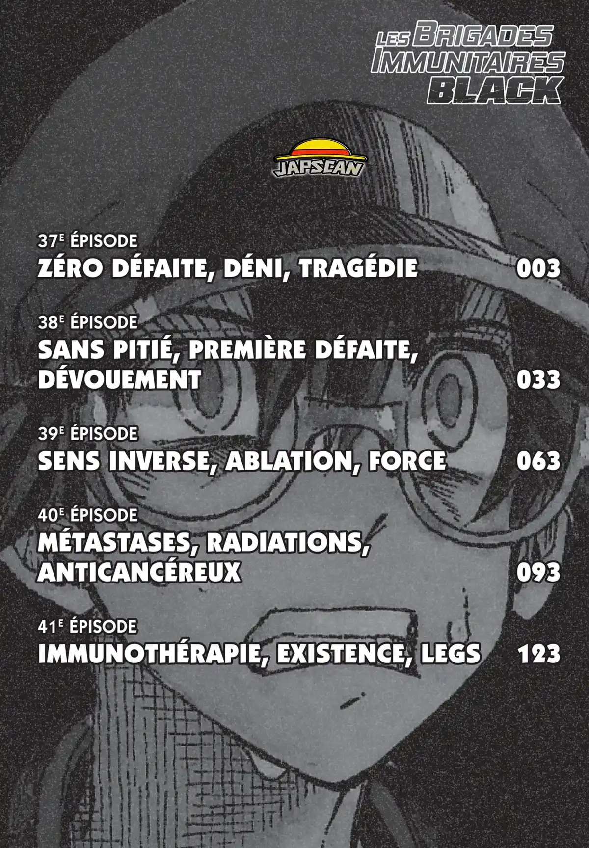 Les Brigades Immunitaires – BLACK Volume 7 page 3