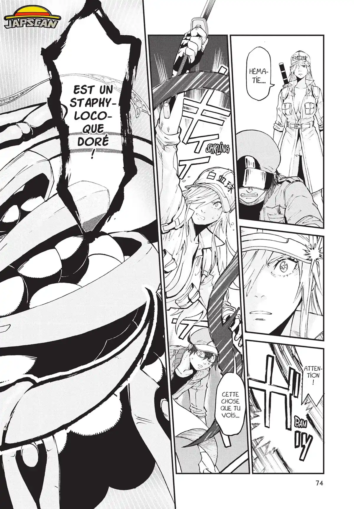 Les Brigades Immunitaires – BLACK Volume 7 page 75