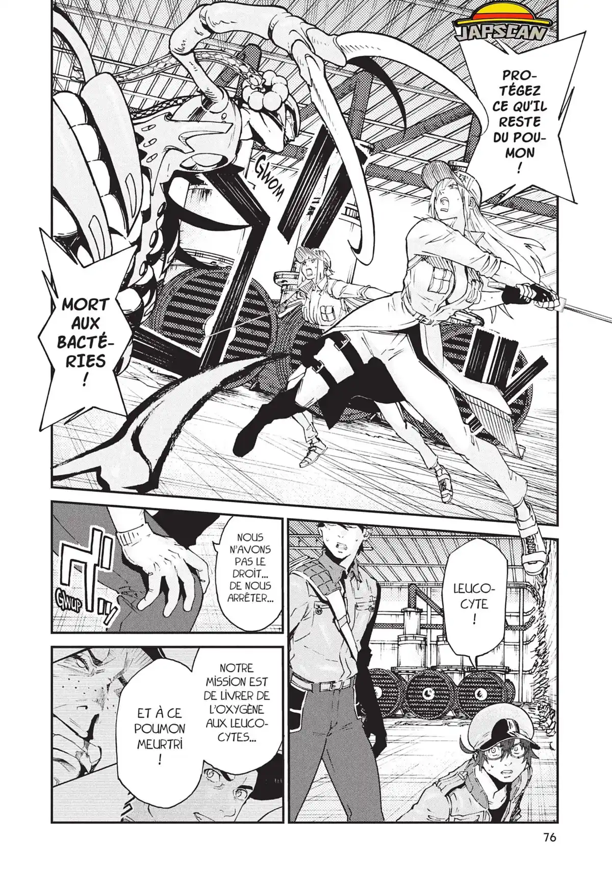 Les Brigades Immunitaires – BLACK Volume 7 page 77