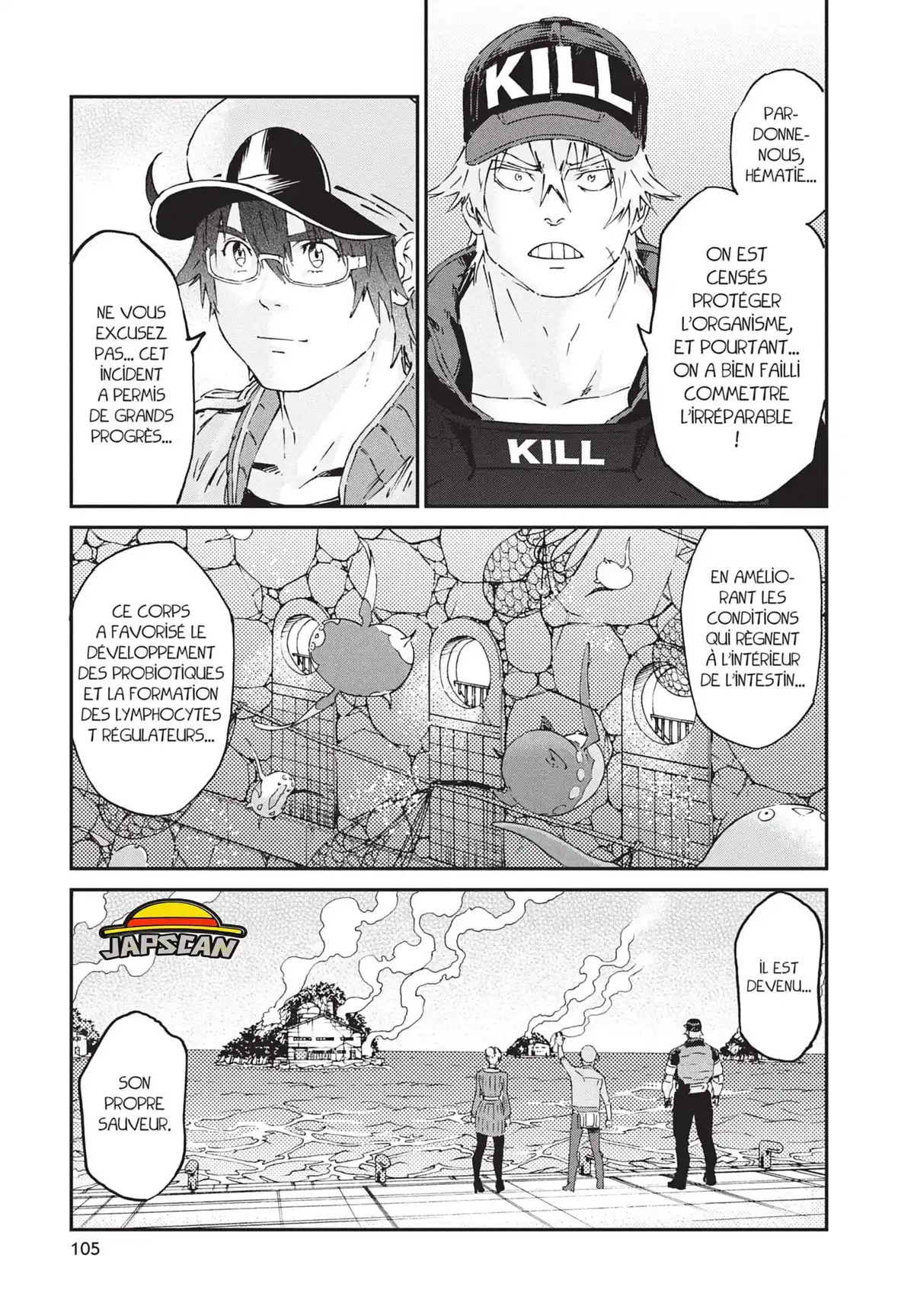 Les Brigades Immunitaires – BLACK Volume 8 page 105