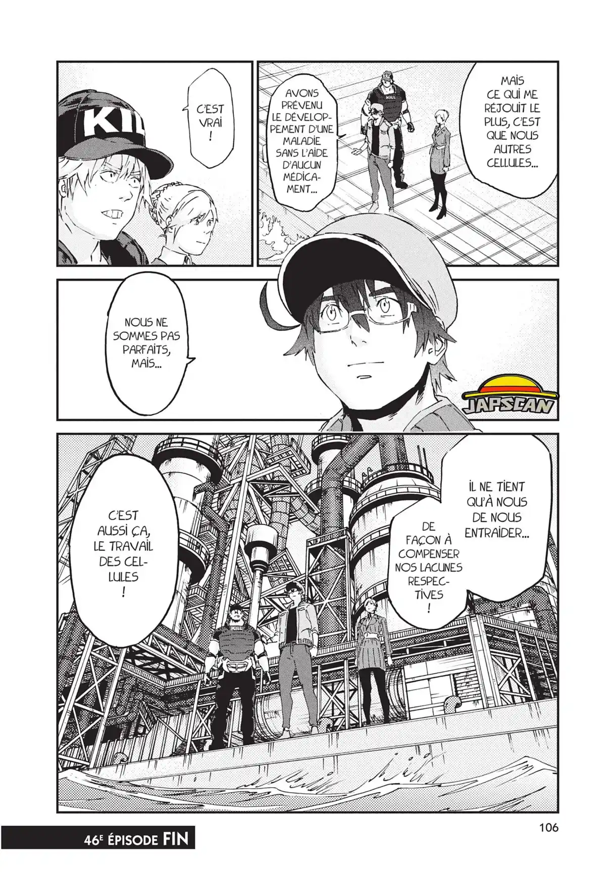 Les Brigades Immunitaires – BLACK Volume 8 page 106