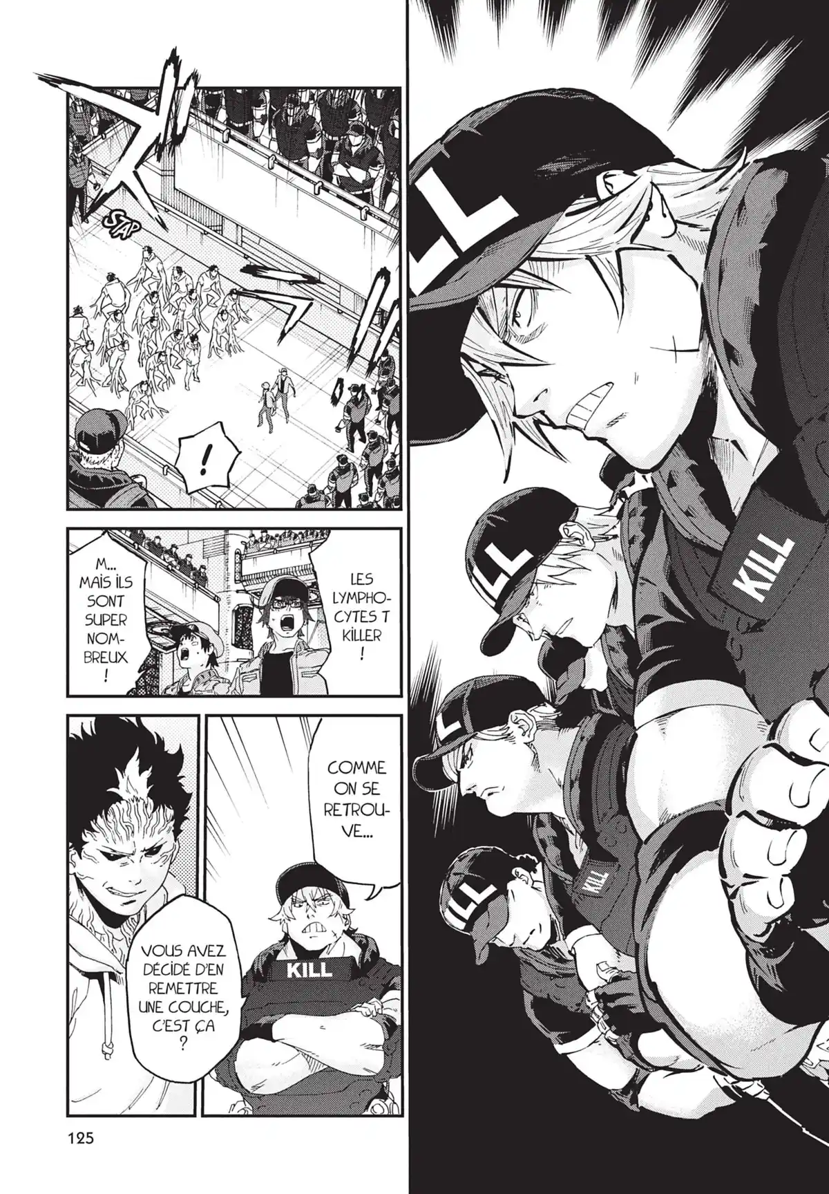 Les Brigades Immunitaires – BLACK Volume 8 page 125