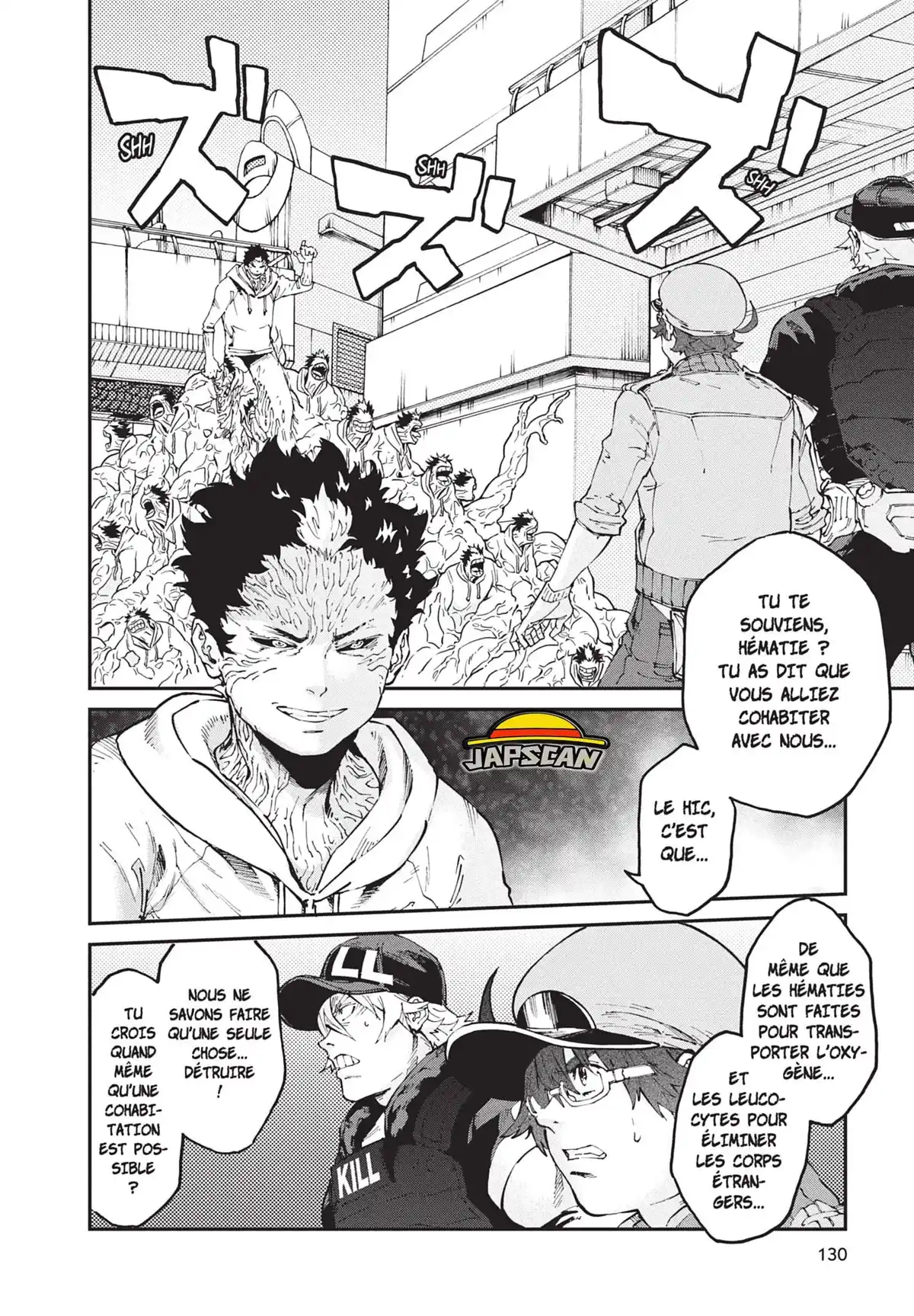 Les Brigades Immunitaires – BLACK Volume 8 page 130