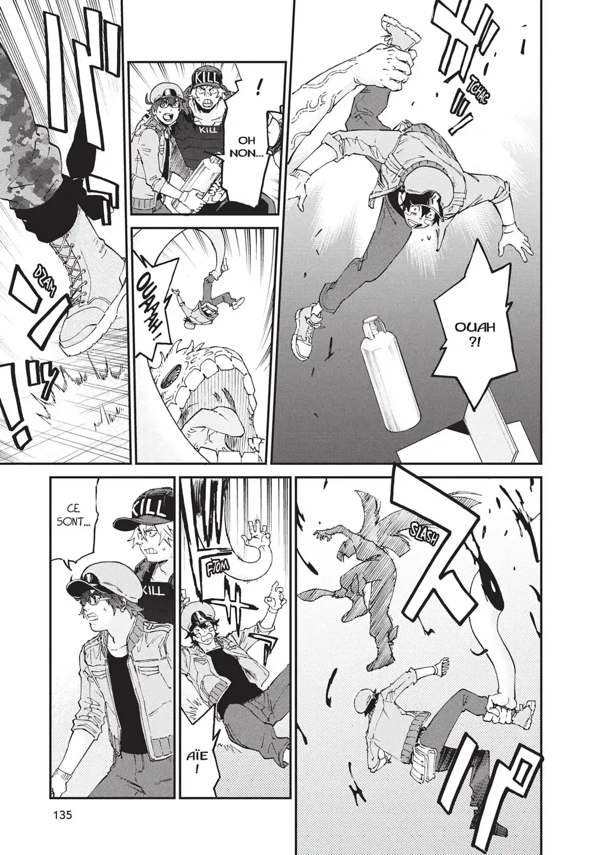 Les Brigades Immunitaires – BLACK Volume 8 page 135