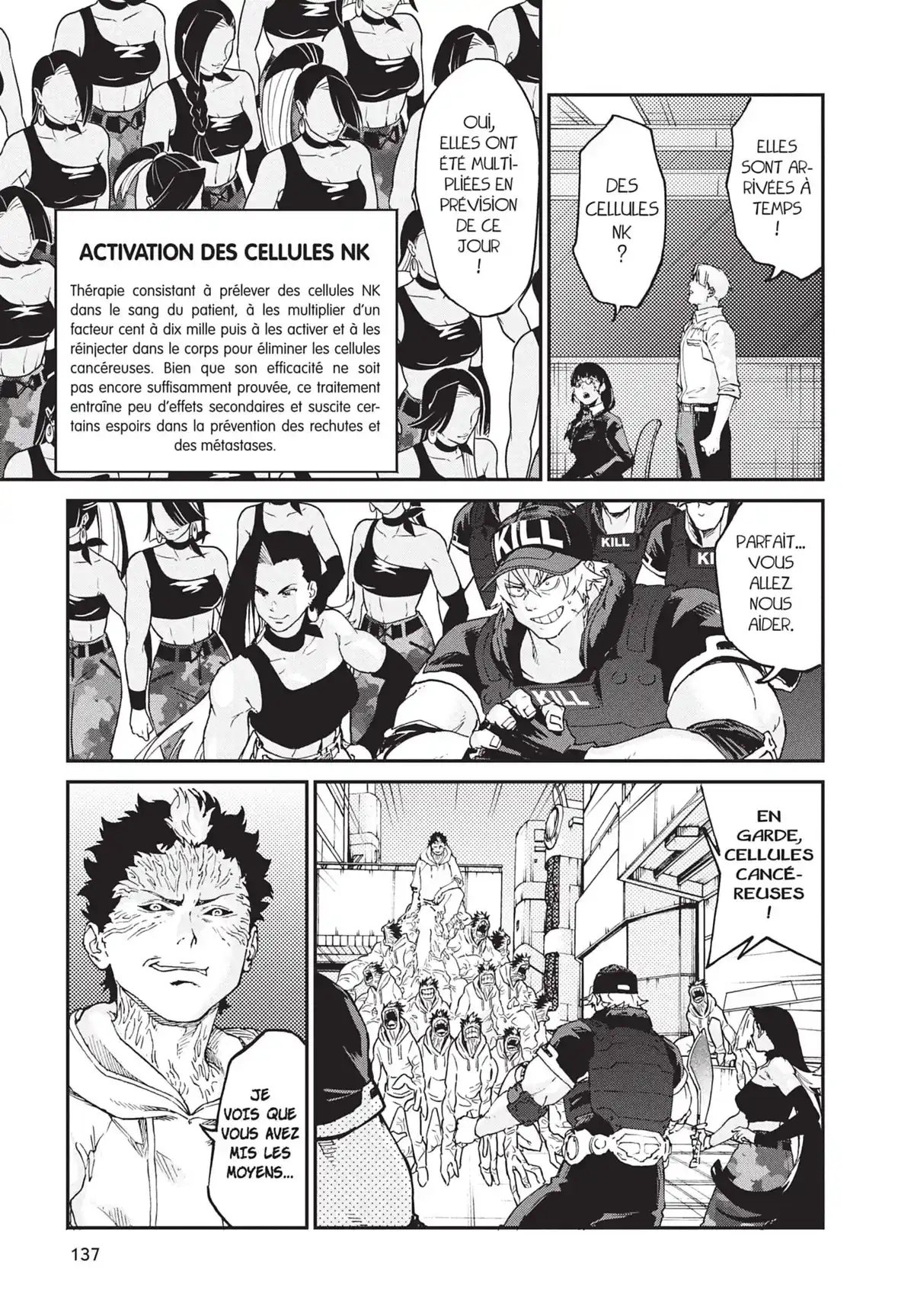 Les Brigades Immunitaires – BLACK Volume 8 page 137