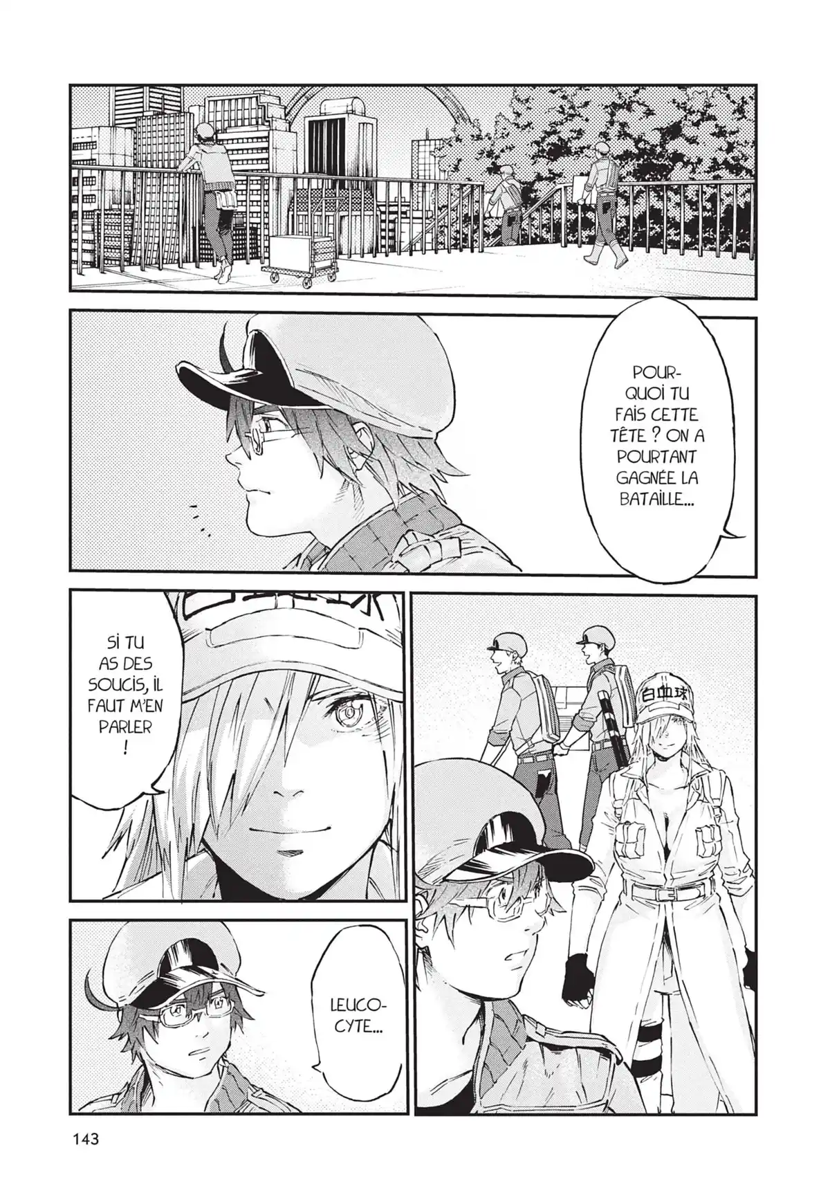 Les Brigades Immunitaires – BLACK Volume 8 page 143