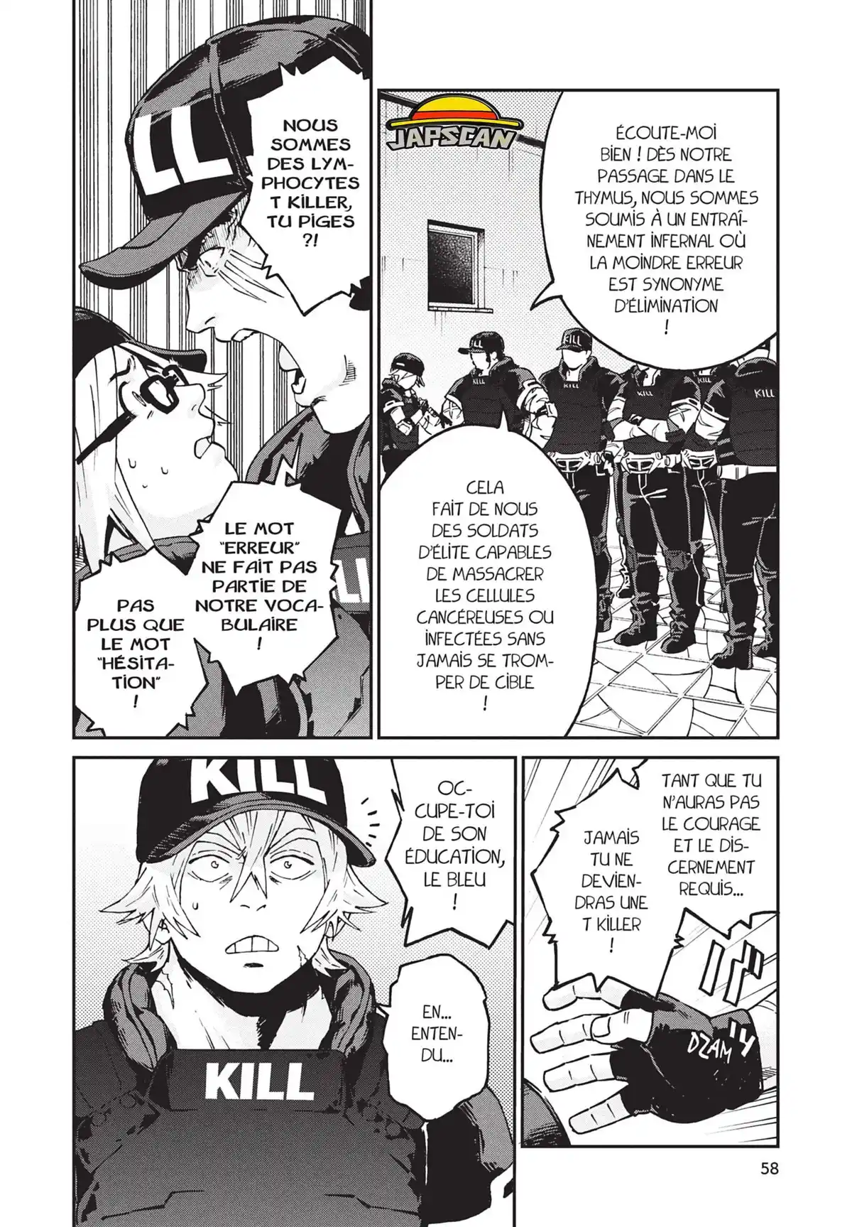 Les Brigades Immunitaires – BLACK Volume 8 page 59