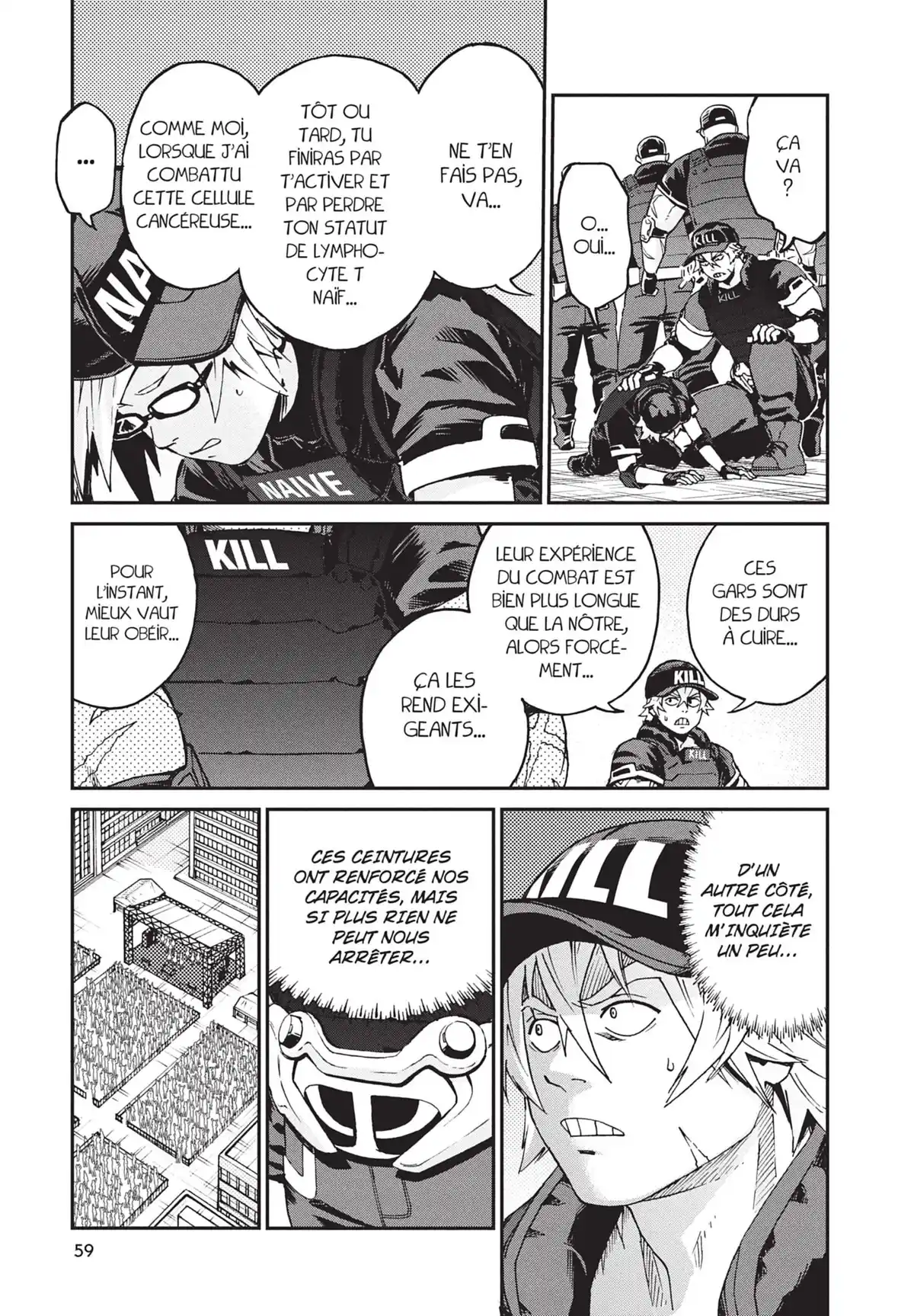 Les Brigades Immunitaires – BLACK Volume 8 page 60