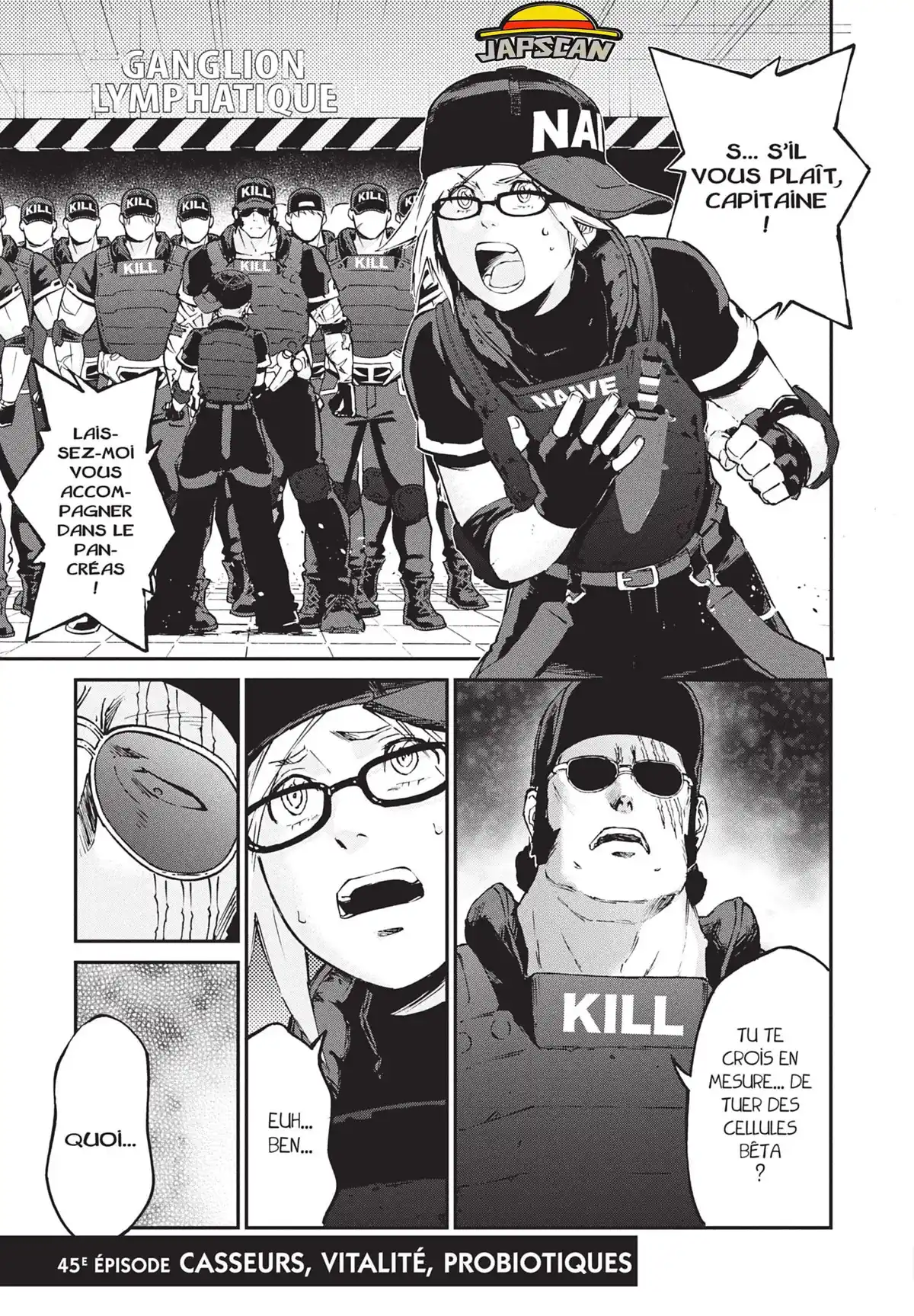 Les Brigades Immunitaires – BLACK Volume 8 page 66