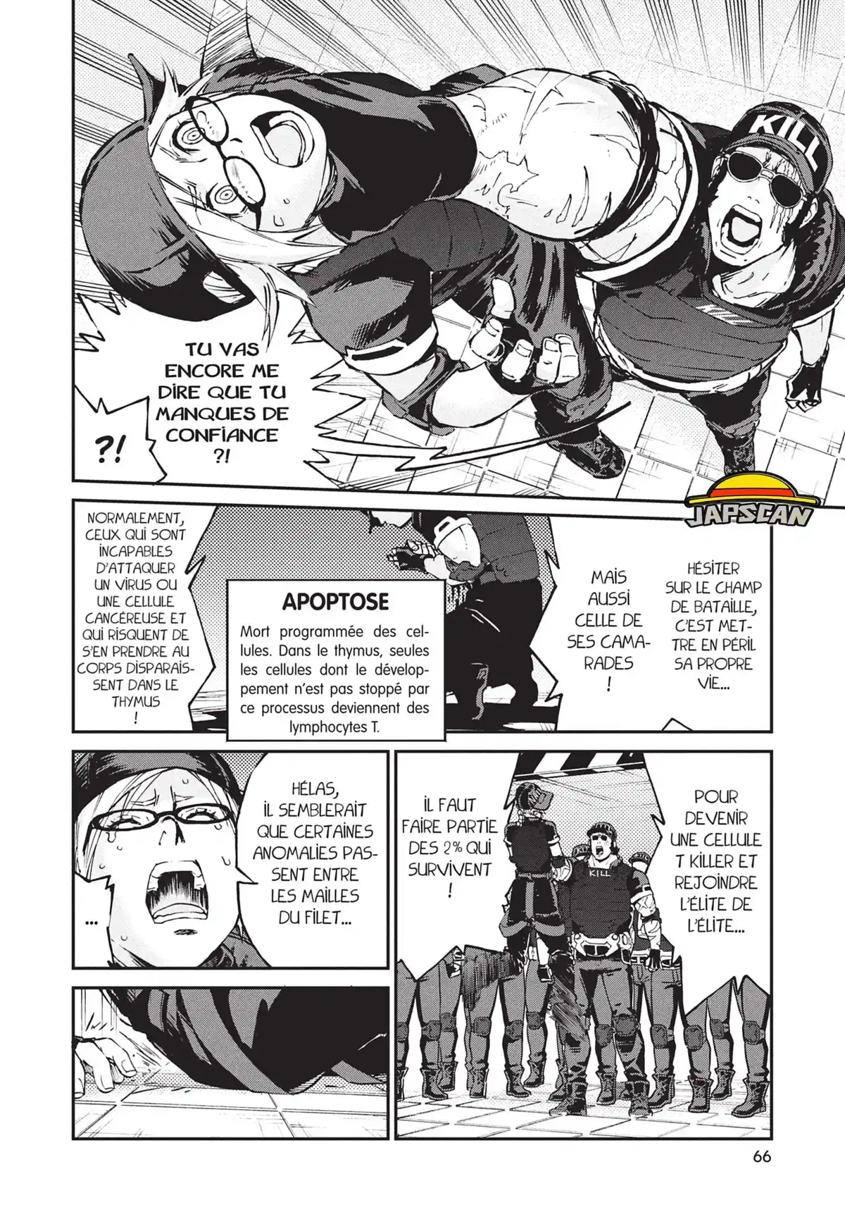 Les Brigades Immunitaires – BLACK Volume 8 page 67