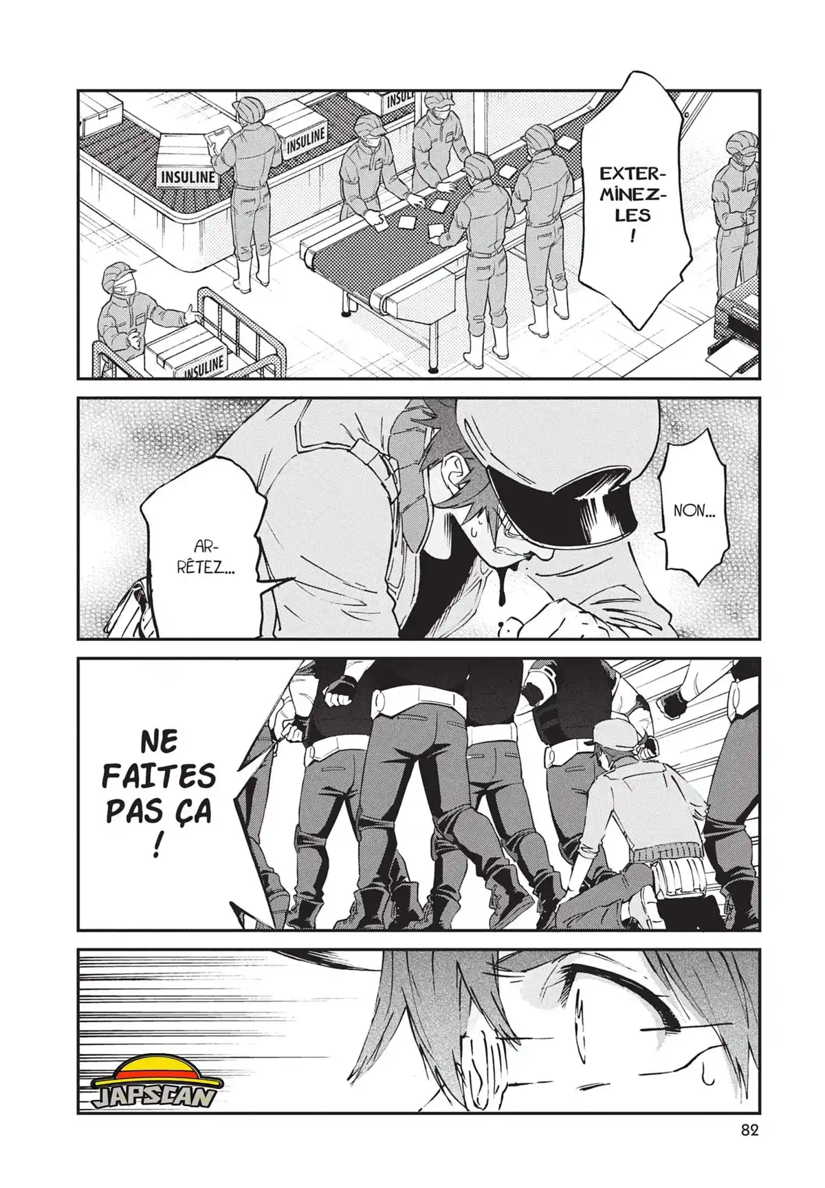 Les Brigades Immunitaires – BLACK Volume 8 page 83
