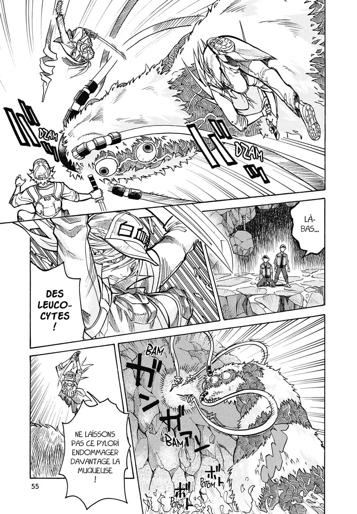 Les Brigades Immunitaires – BLACK Volume 2 page 55