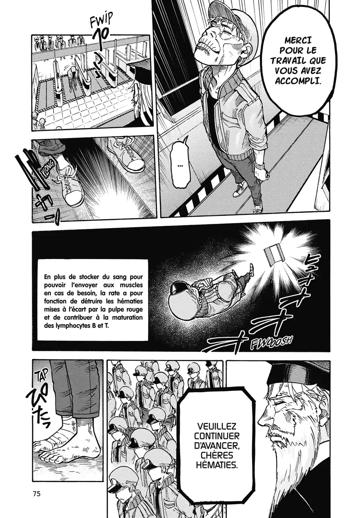 Les Brigades Immunitaires – BLACK Volume 2 page 75